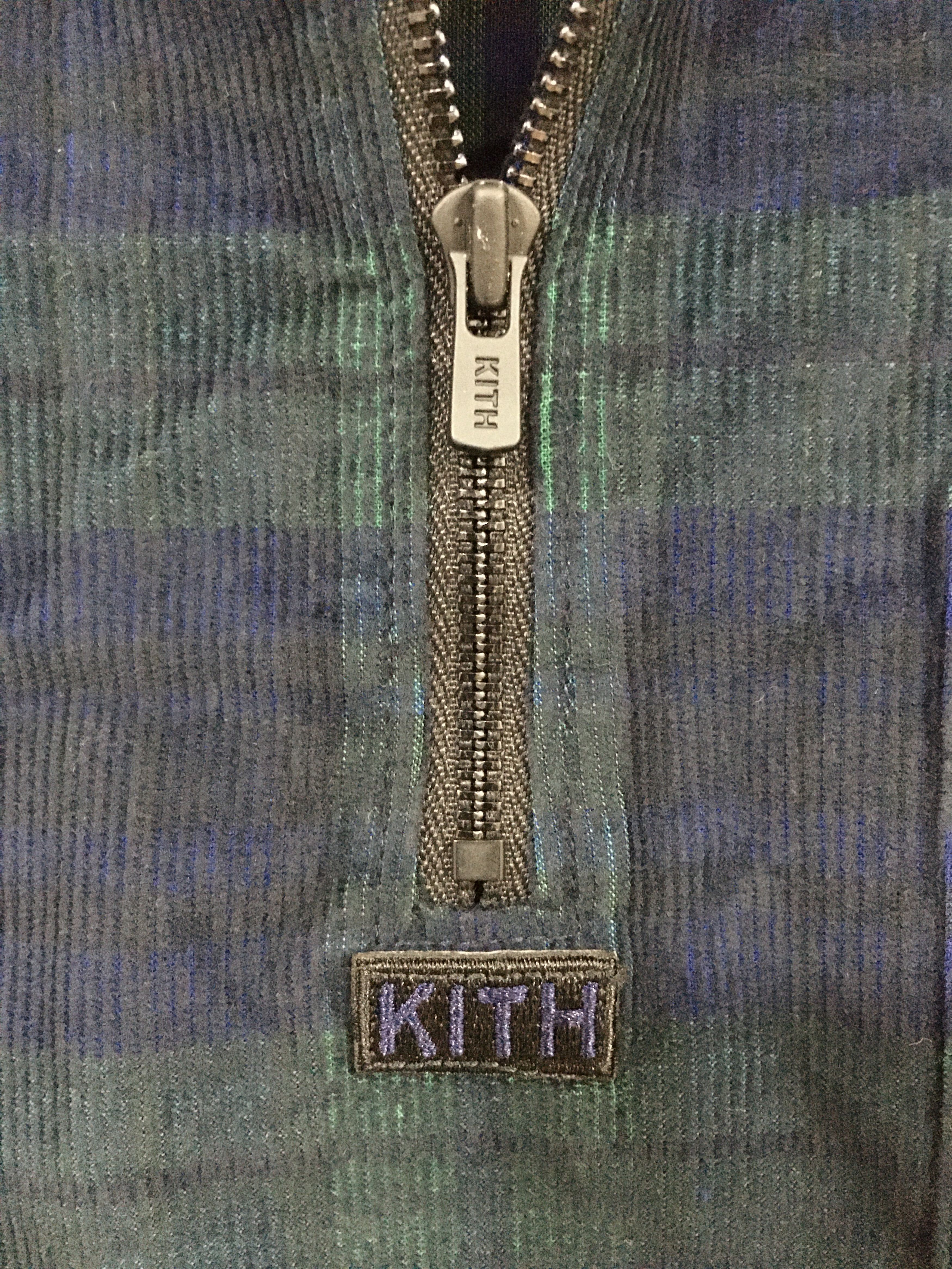 Kith × Ronnie Fieg Quarter Zip Collared Shirt Forest Worn by Ronnie Fieg Size US S / EU 44-46 / 1 - 8 Thumbnail