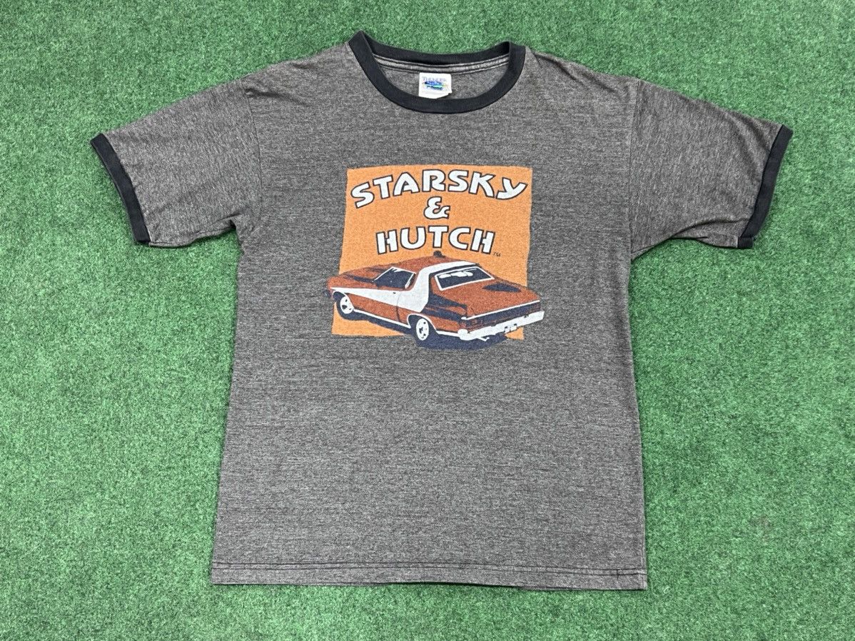 Vintage Vintage Y2k Starsky & Hutch Movie Ringer Tee Size US M / EU 48-50 / 2 - 1 Thumbnail
