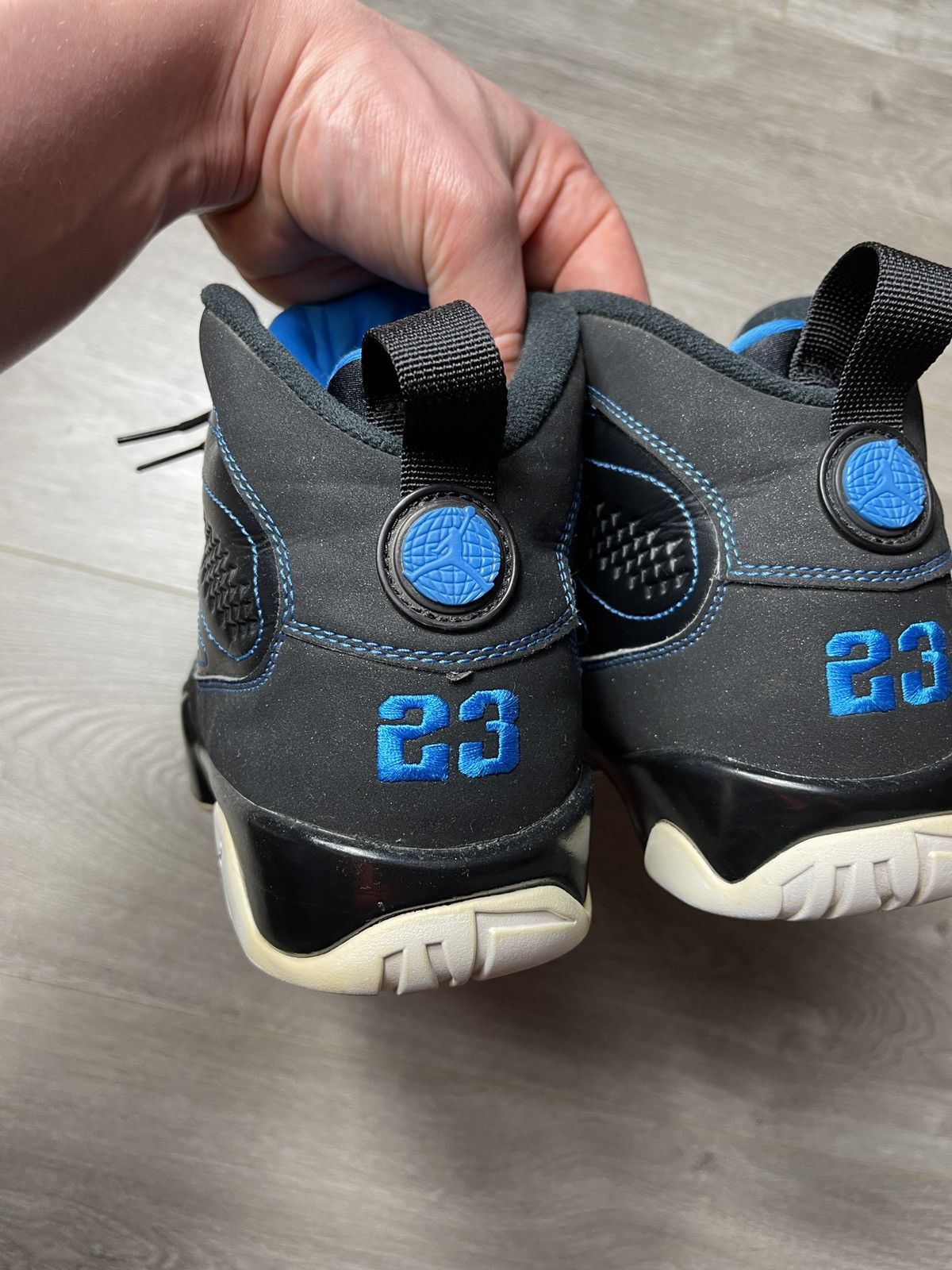 Nike Air Jordan 9 Retro Photo Blue 2012 size 10.5 Size US 10.5 / EU 43-44 - 8 Thumbnail