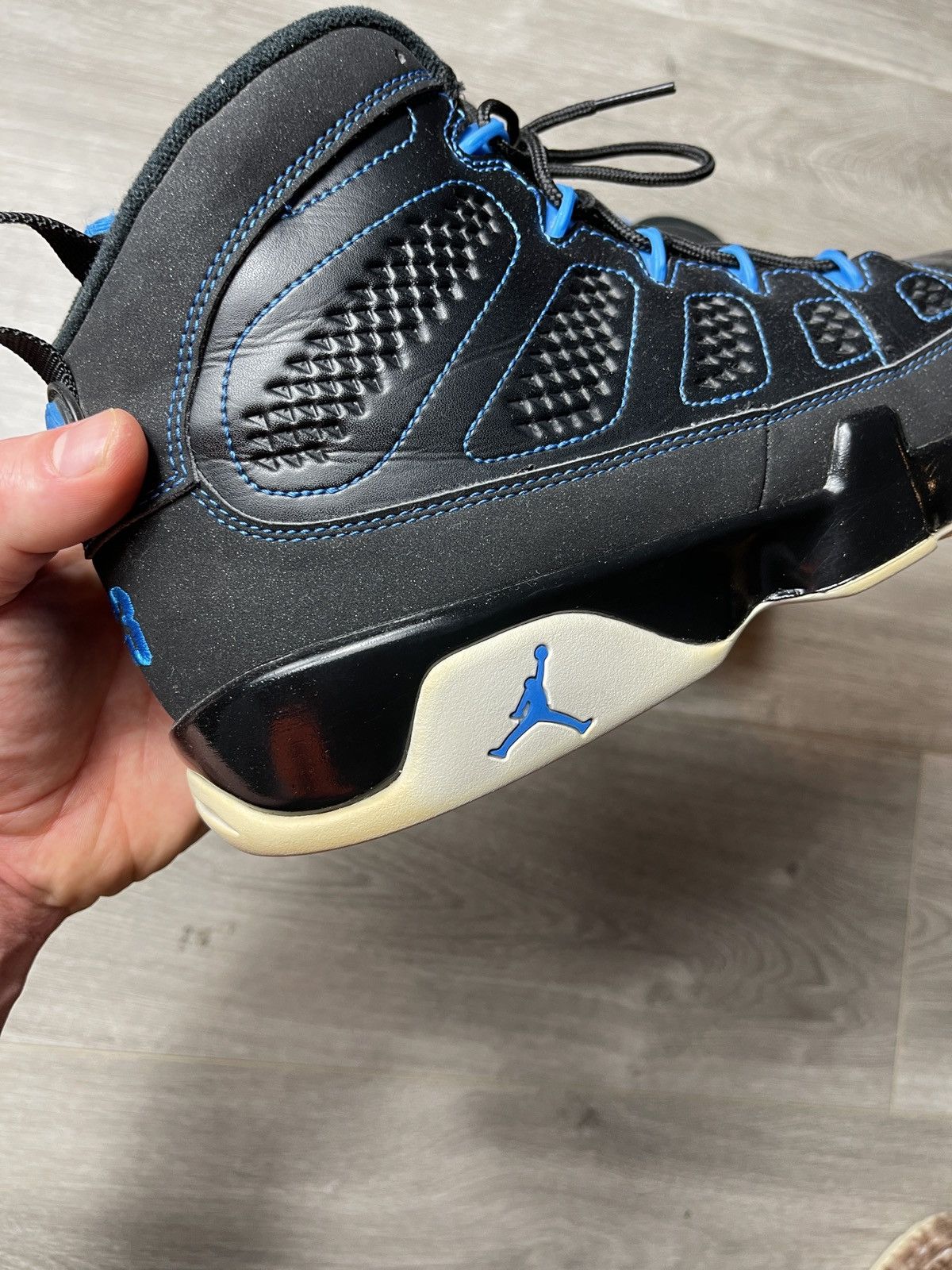 Nike Air Jordan 9 Retro Photo Blue 2012 size 10.5 Size US 10.5 / EU 43-44 - 5 Thumbnail