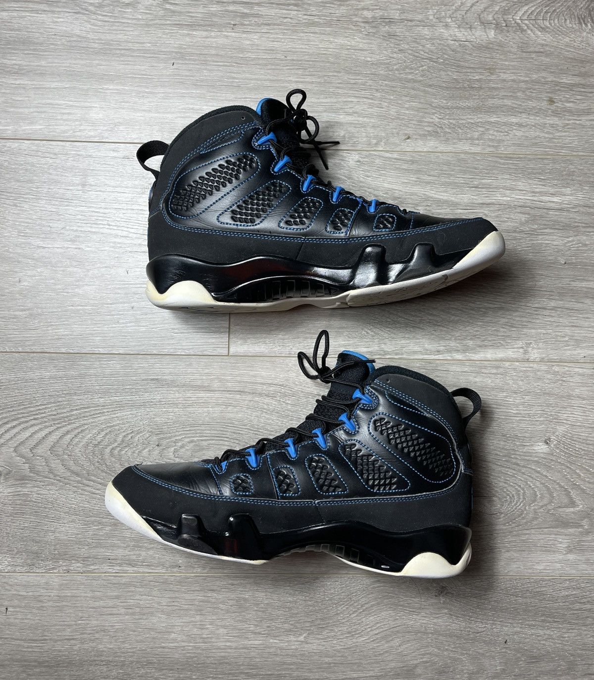 Nike Air Jordan 9 Retro Photo Blue 2012 size 10.5 Size US 10.5 / EU 43-44 - 2 Thumbnail
