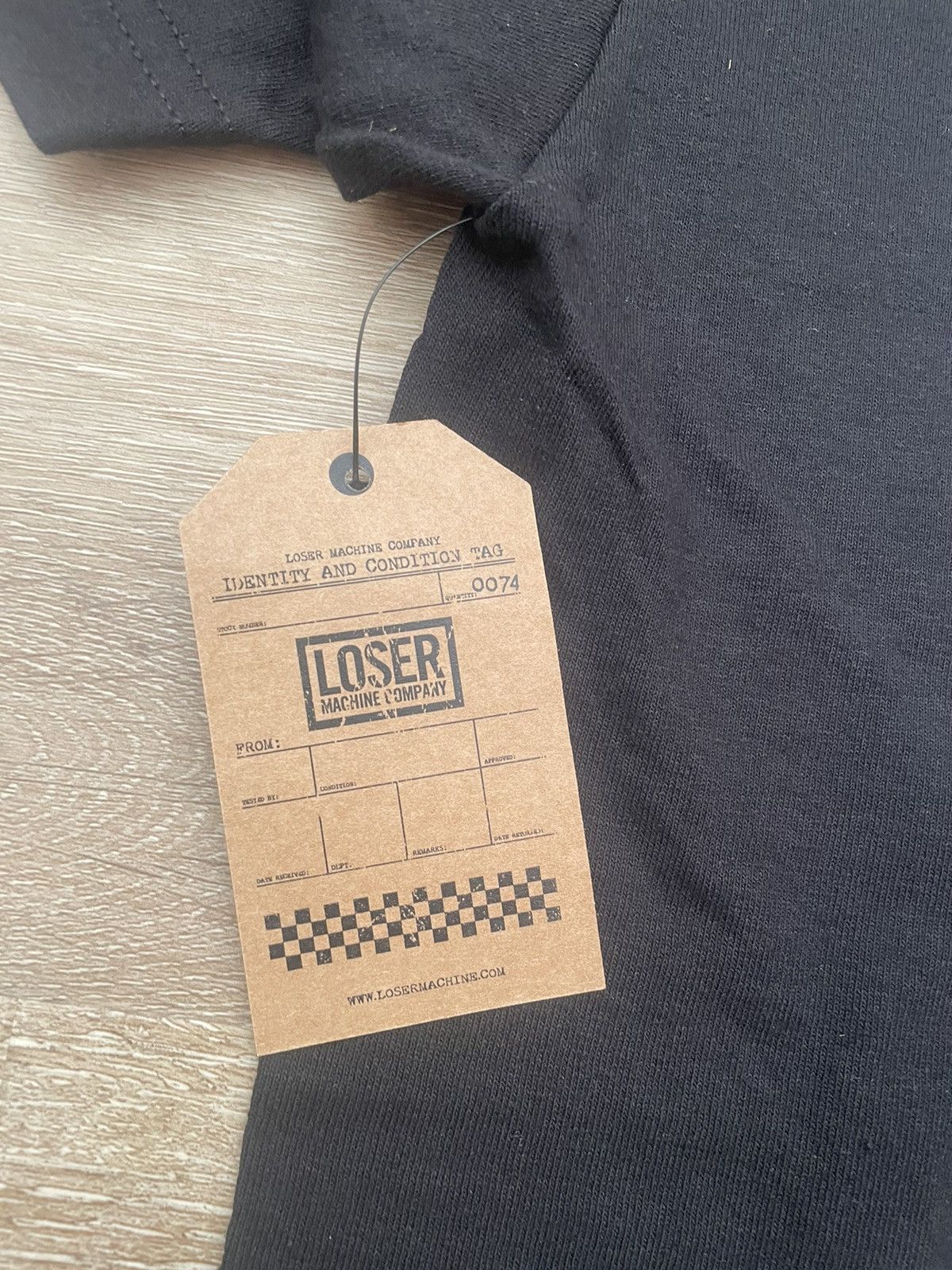 Loser Machine Company × Pabst Blue Ribbon Loser Machine x PBR Century T-Shirt in Black Size: MD Size US M / EU 48-50 / 2 - 6 Thumbnail