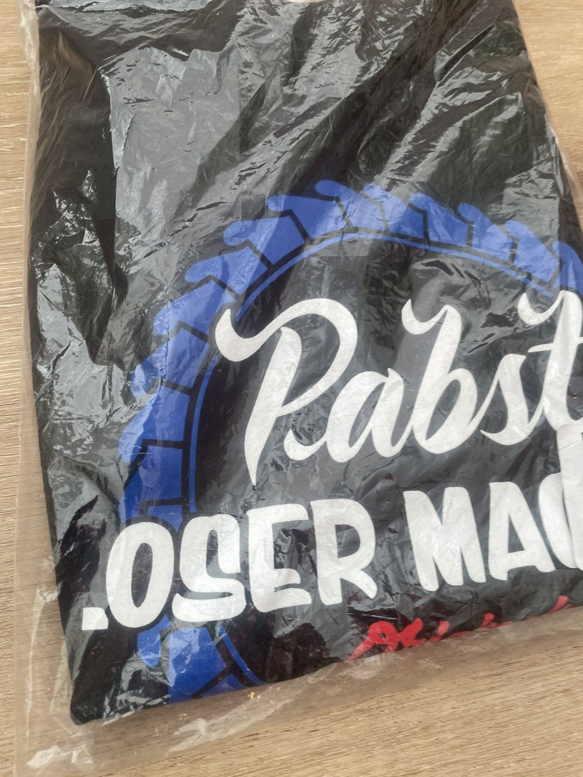 Loser Machine Company × Pabst Blue Ribbon Loser Machine x PBR Century T-Shirt in Black Size: MD Size US M / EU 48-50 / 2 - 10 Thumbnail