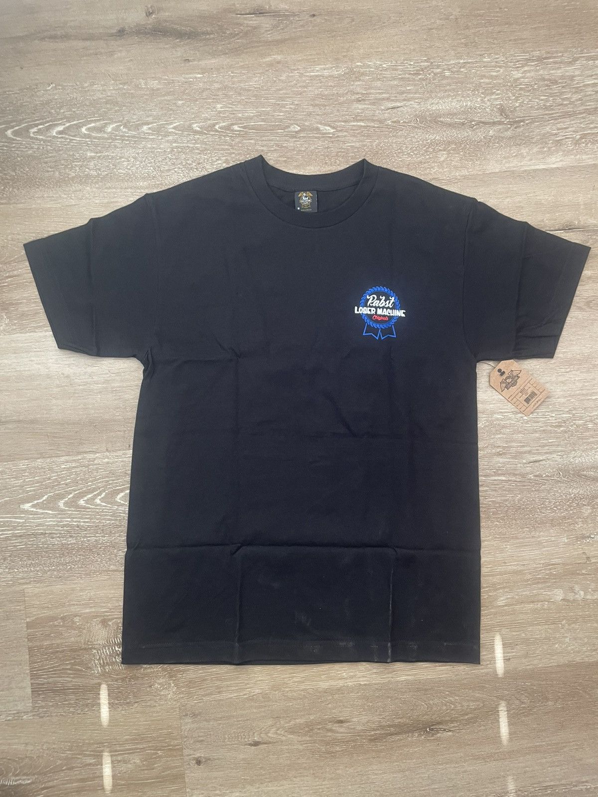 Loser Machine Company × Pabst Blue Ribbon Loser Machine x PBR Century T-Shirt in Black Size: MD Size US M / EU 48-50 / 2 - 3 Thumbnail