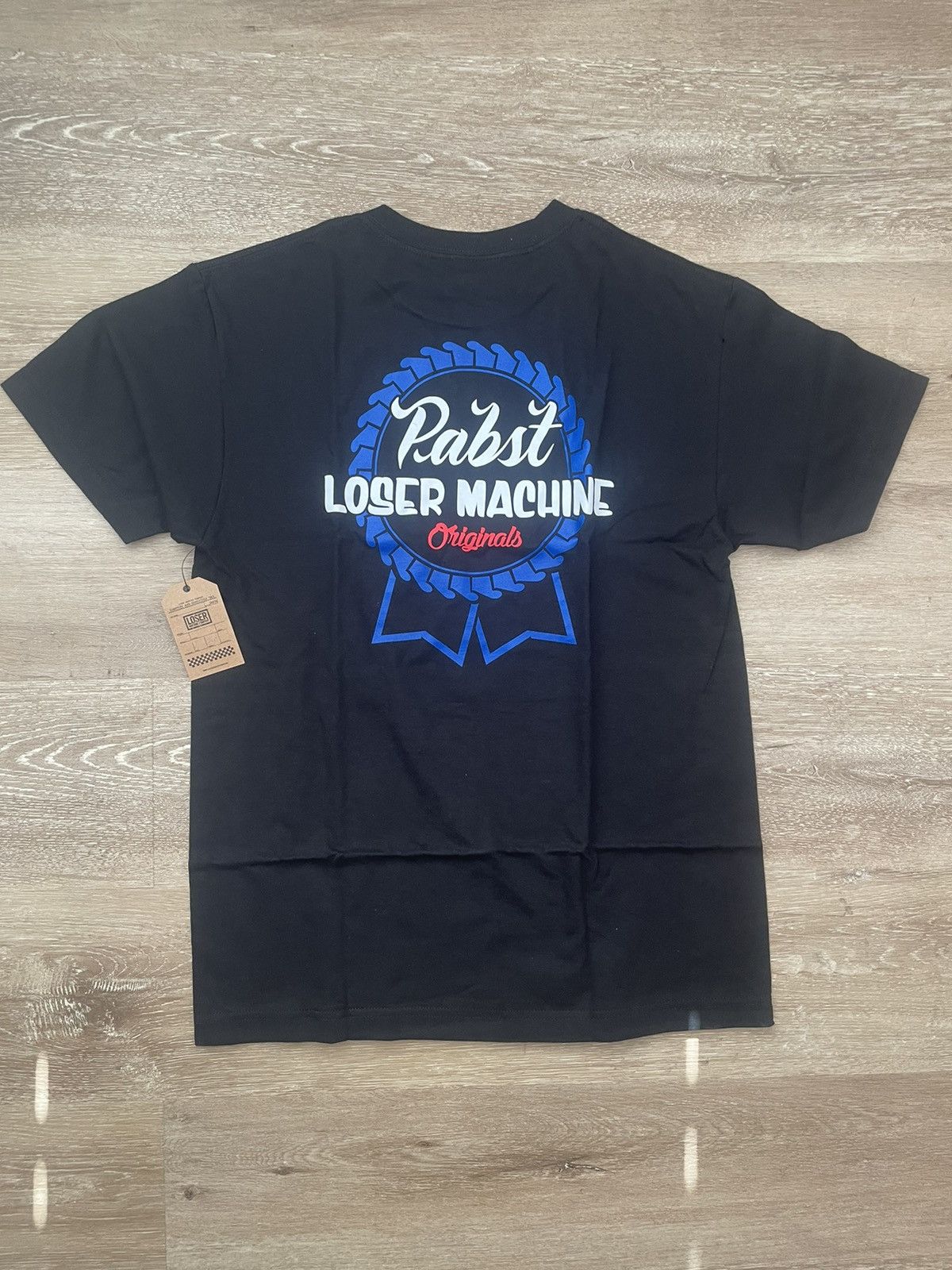 Loser Machine Company × Pabst Blue Ribbon Loser Machine x PBR Century T-Shirt in Black Size: MD Size US M / EU 48-50 / 2 - 1 Thumbnail