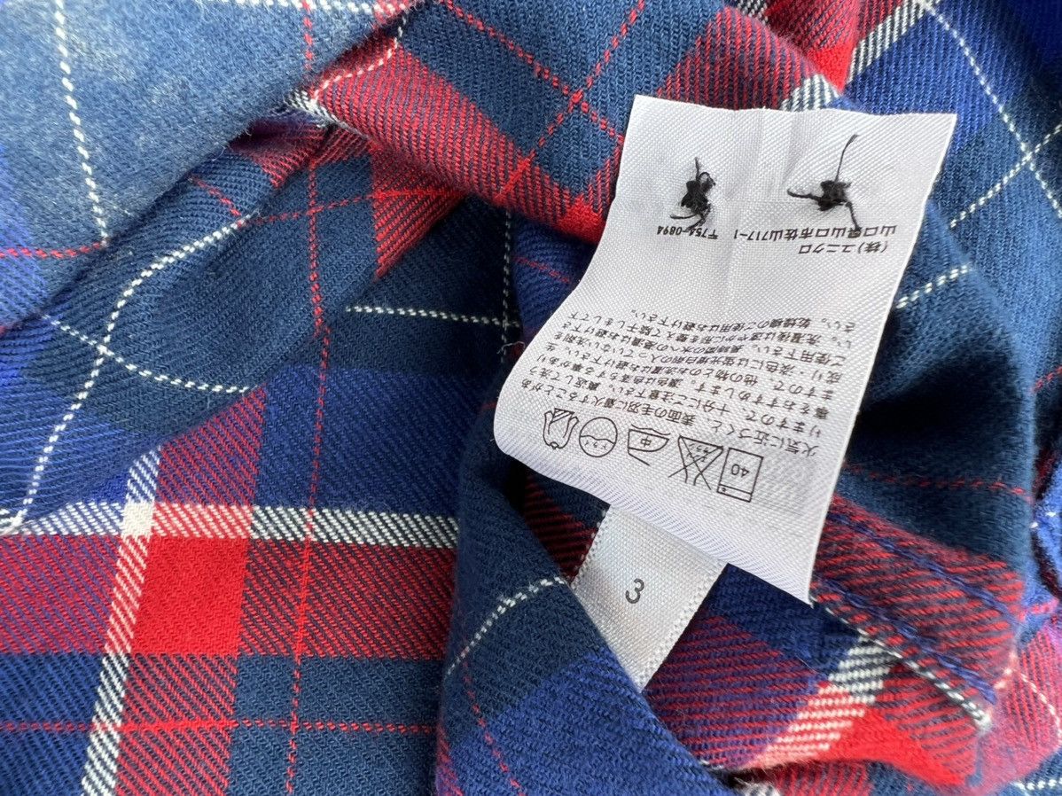 Japanese Brand × Jun Takahashi × Uniqlo UNIQLO MULTI BLUE PLAID FLANNEL Size US M / EU 48-50 / 2 - 12 Thumbnail