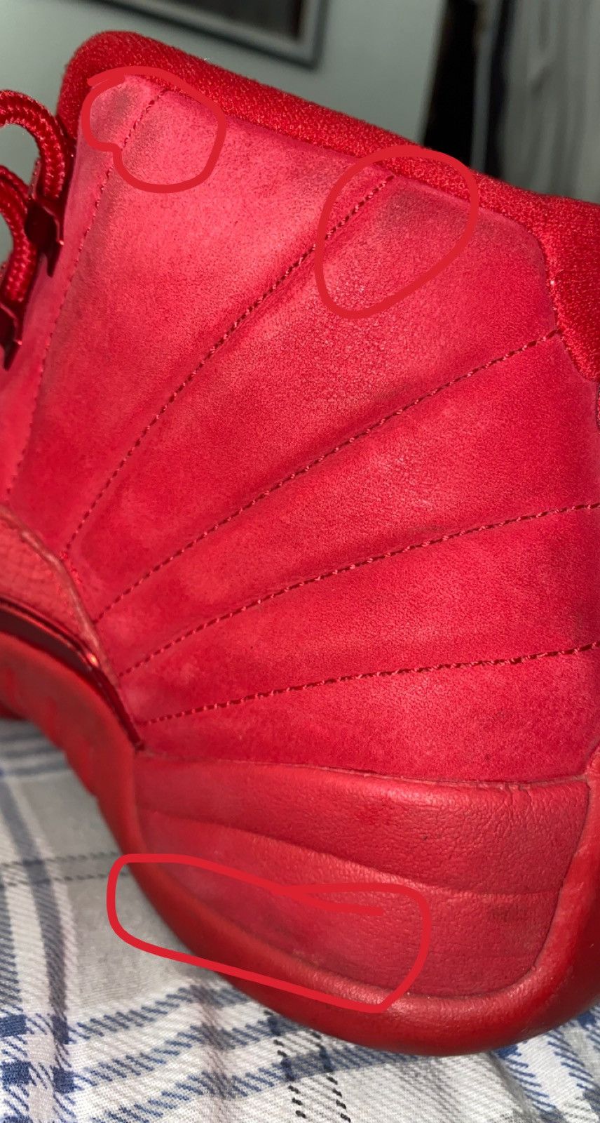 Jordan Brand Air Jordan 12 Retro Gym Red 2018 Size US 10.5 / EU 43-44 - 8 Thumbnail