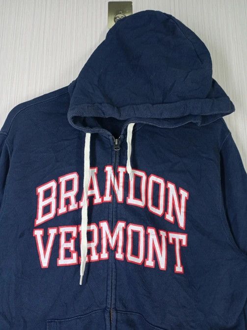 Champion Vintage Champion Brandon Vermont Zip Hoodie Sweatshirt Size US L / EU 52-54 / 3 - 2 Thumbnail