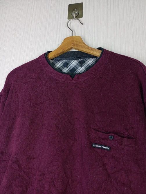 Yohji Yamamoto Vintage Yohji Yamamoto Y'saccs Sacsny Sweatshirt Size US XL / EU 56 / 4 - 3 Thumbnail