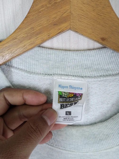 Japanese Brand Vintage J.Leugue Big Logo Crewneck Sweatshirt Size US L / EU 52-54 / 3 - 4 Thumbnail