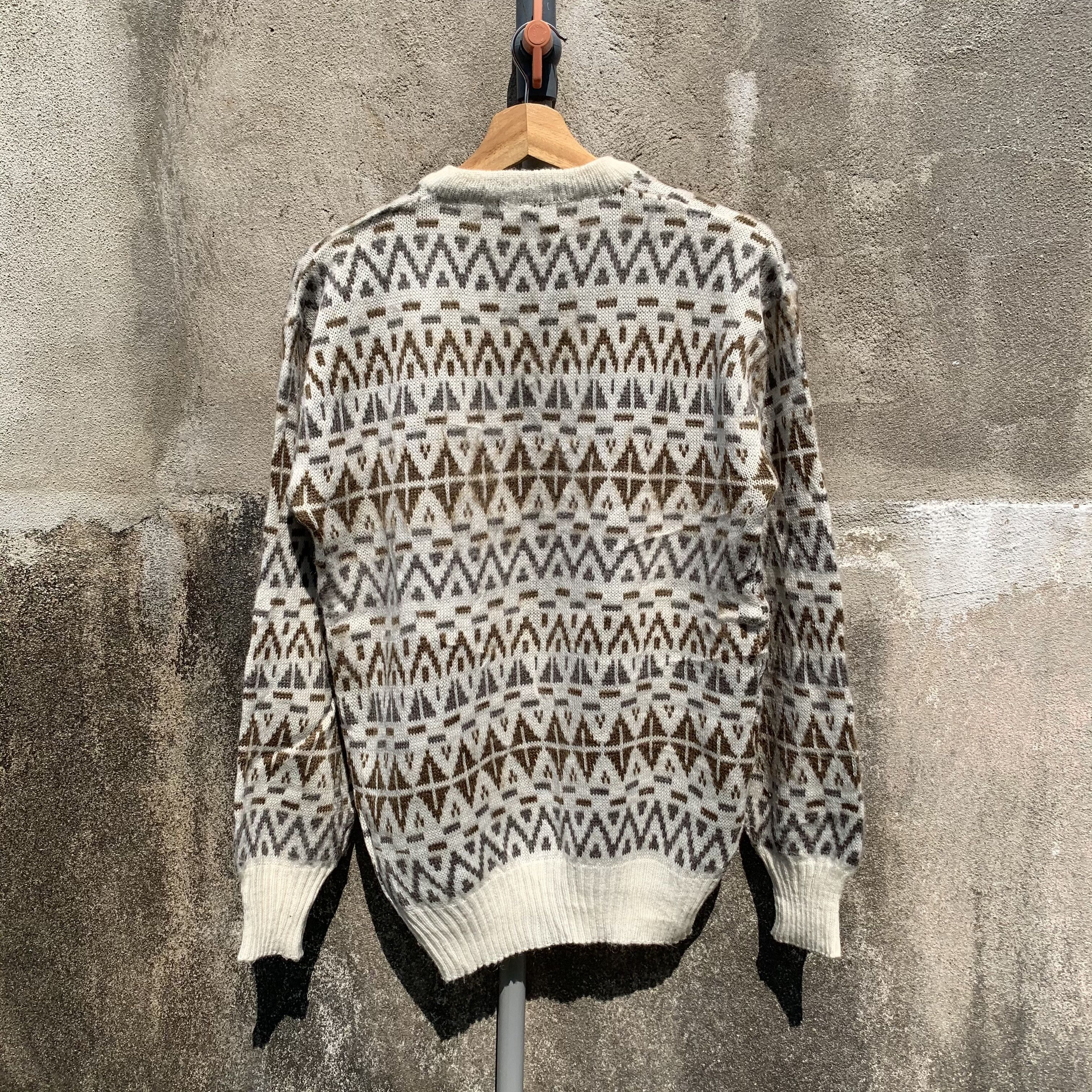 Piaget 1990’s Vintage Piaget Knit Jumper Arts Vneck Sweater Size US M / EU 48-50 / 2 - 8 Thumbnail