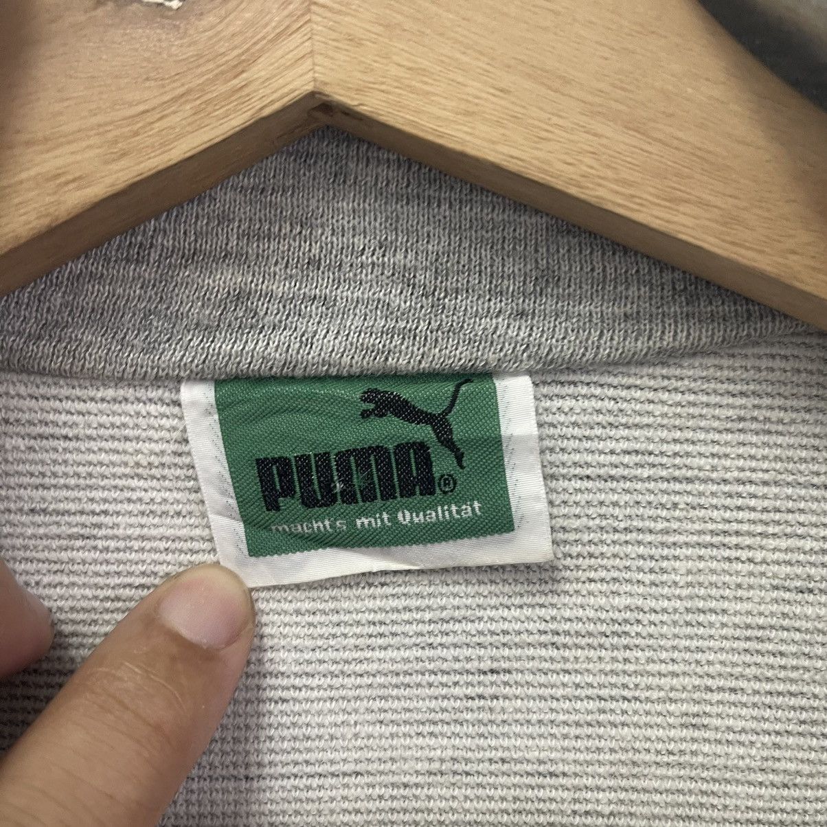Puma × Vintage Vintage 80s Puma Small Logo Fullzip Sweater Size M Size US M / EU 48-50 / 2 - 7 Thumbnail