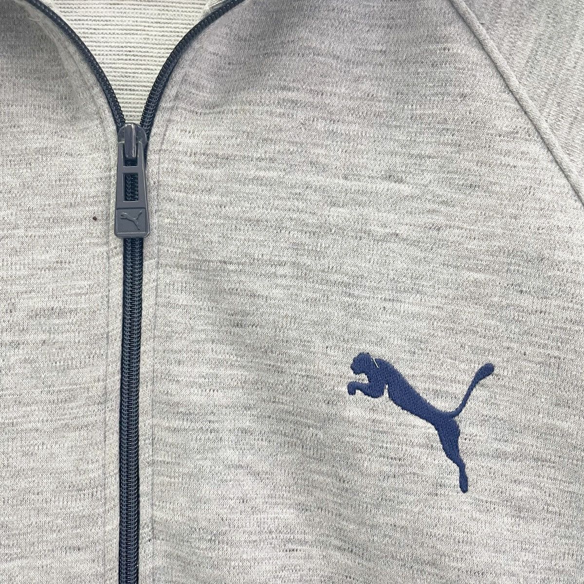 Puma × Vintage Vintage 80s Puma Small Logo Fullzip Sweater Size M Size US M / EU 48-50 / 2 - 5 Thumbnail