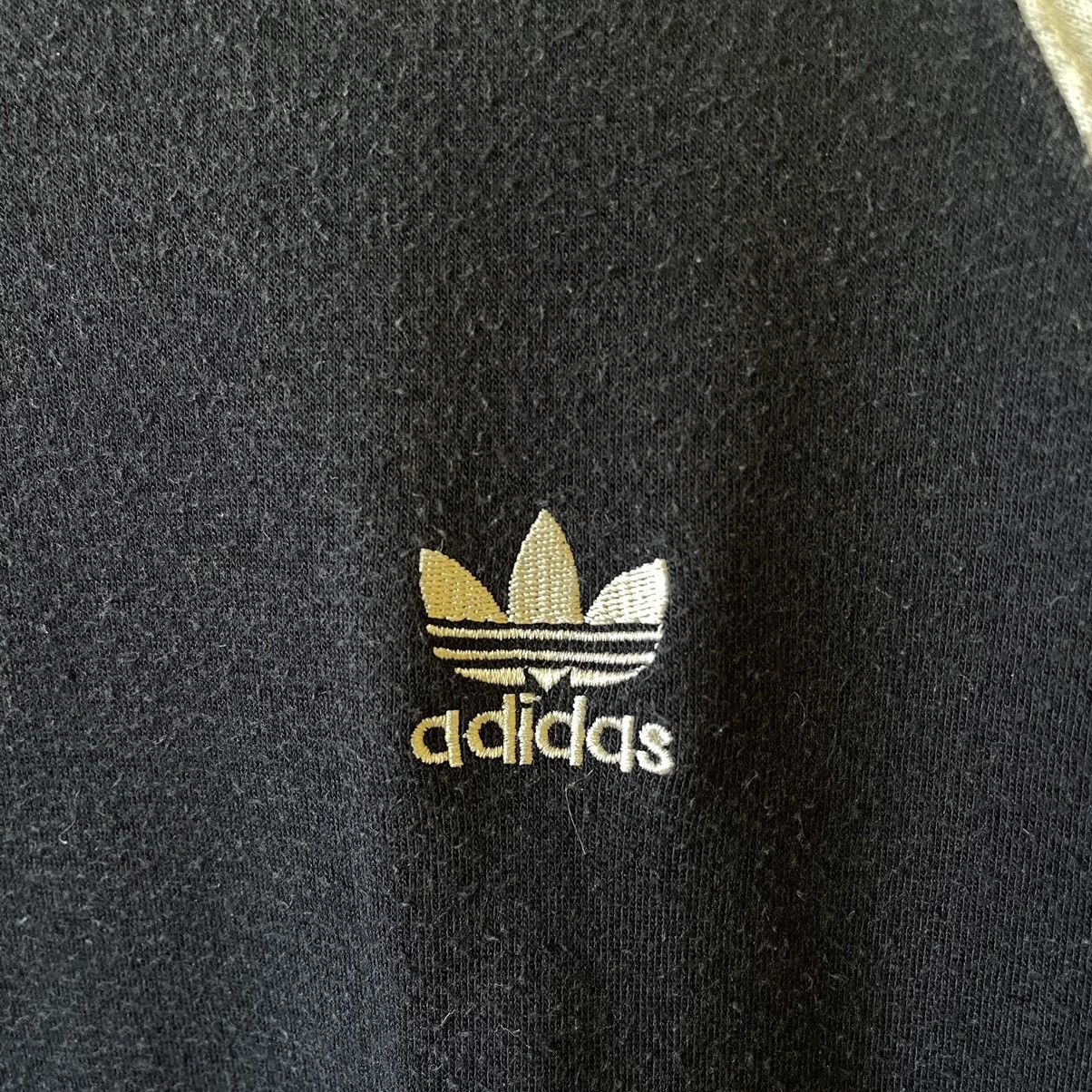 Adidas × Vintage 90s Adidas Trifoil Small Logo Crewneck Sweatshirt Size M Size US M / EU 48-50 / 2 - 6 Thumbnail