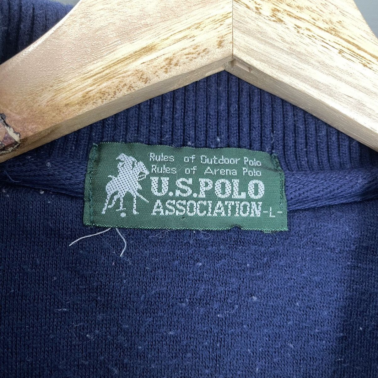 Japanese Brand × U.S. Polo Assn. 90s Us Polo Embroidered Logo Collar Sweatshirt Size M Size US M / EU 48-50 / 2 - 8 Thumbnail