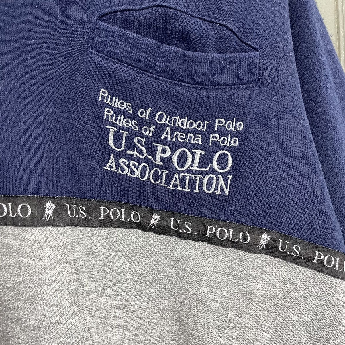 Japanese Brand × U.S. Polo Assn. 90s Us Polo Embroidered Logo Collar Sweatshirt Size M Size US M / EU 48-50 / 2 - 5 Thumbnail