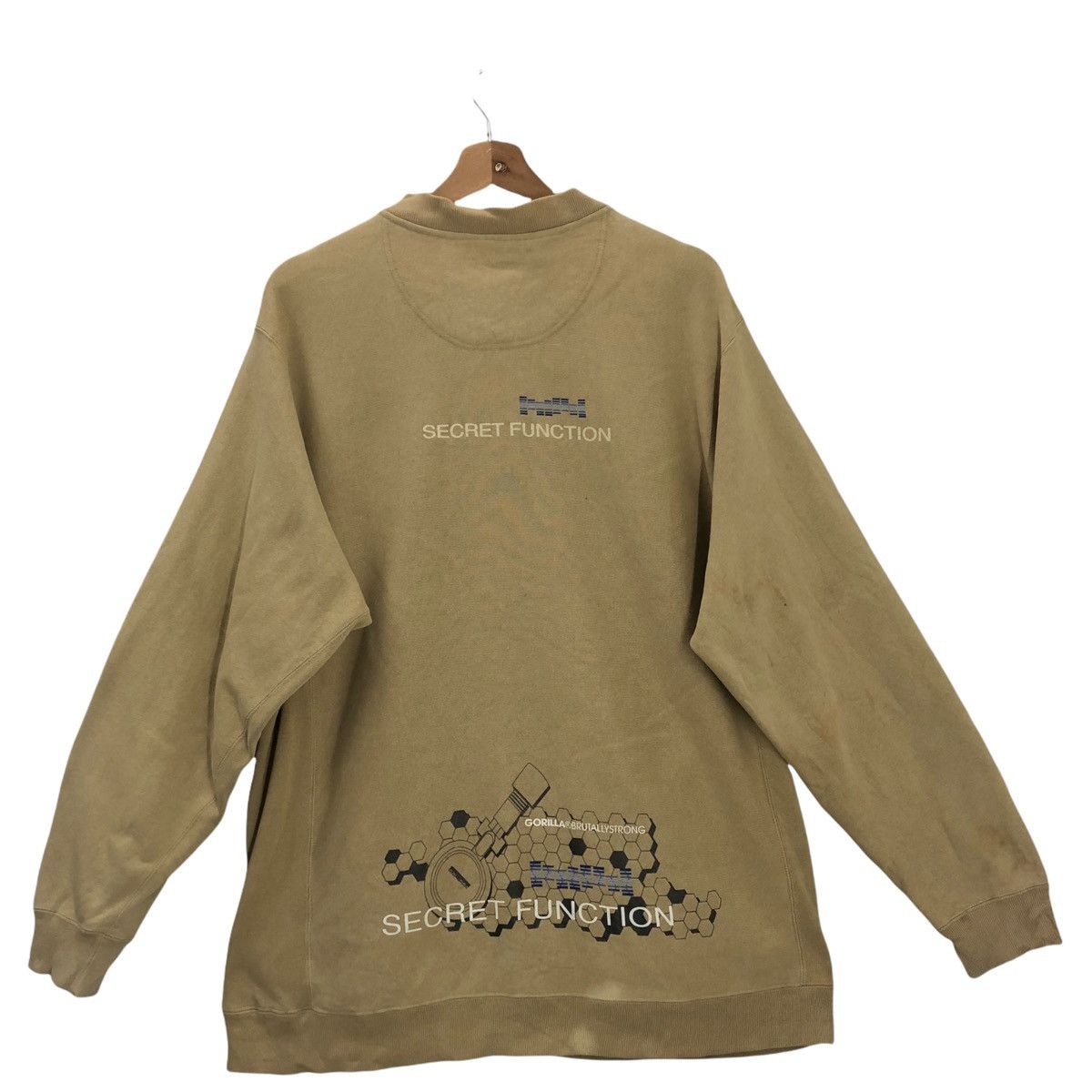 Japanese Brand Gorilla Secret Function Full Button Sweater Size XL Size US XL / EU 56 / 4 - 6 Thumbnail