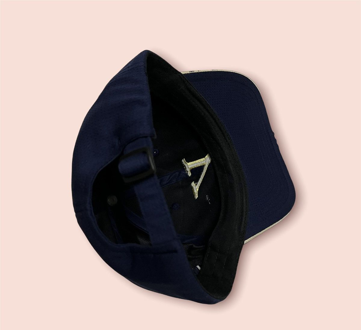 Adidas RARE ADIDAS EMBROIDED YALE ITALIC Y LOGO STRAPBACK CAP Size ONE SIZE - 12 Thumbnail