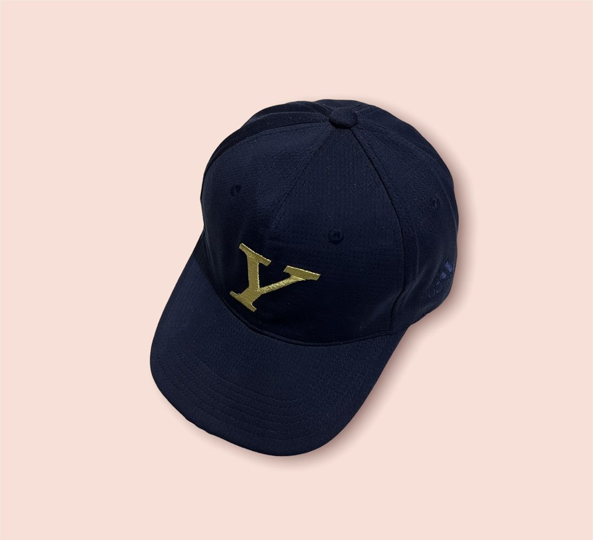 Adidas RARE ADIDAS EMBROIDED YALE ITALIC Y LOGO STRAPBACK CAP Size ONE SIZE - 1 Thumbnail