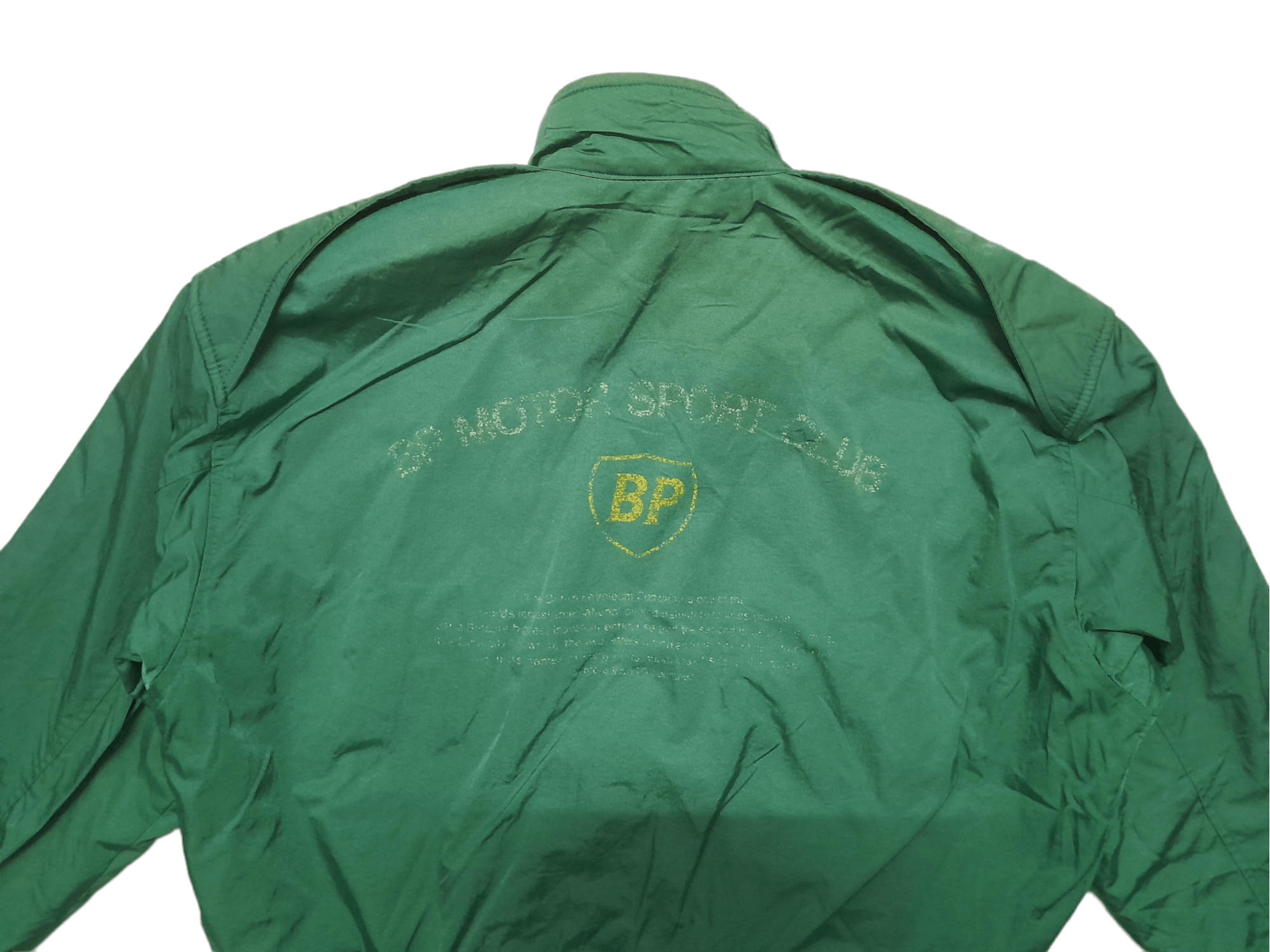 Vintage vtg BP Racing Team Bomber Jacket (E17) Size US L / EU 52-54 / 3 - 7 Thumbnail