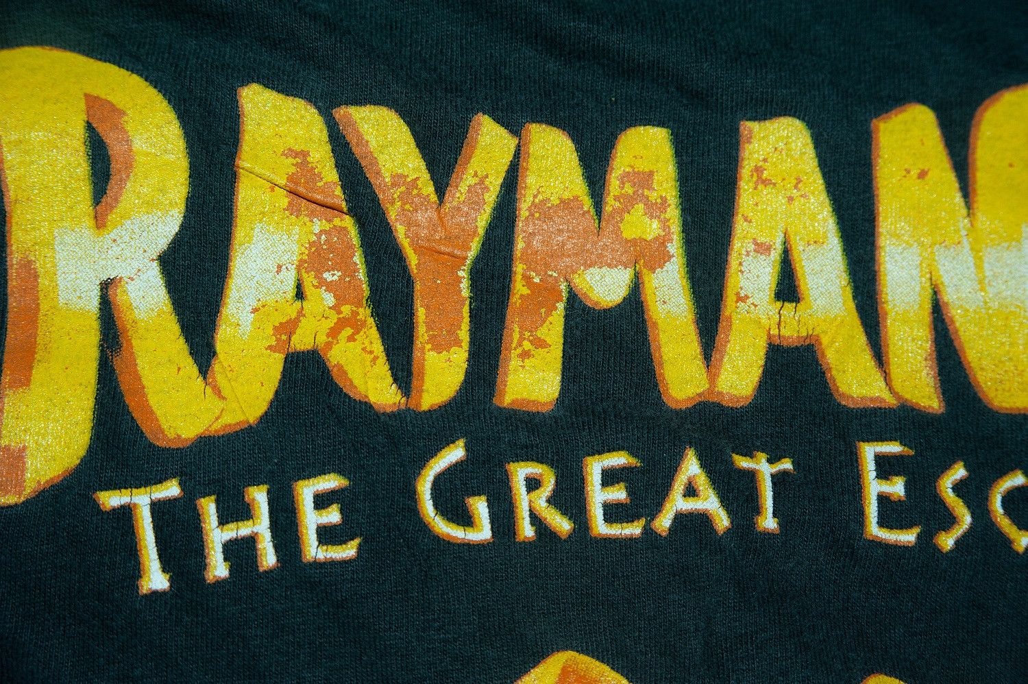 Hanes Vintage 90s 1999 Rayman 2 The Great Escape Lonsgleeves Size US XL / EU 56 / 4 - 4 Thumbnail