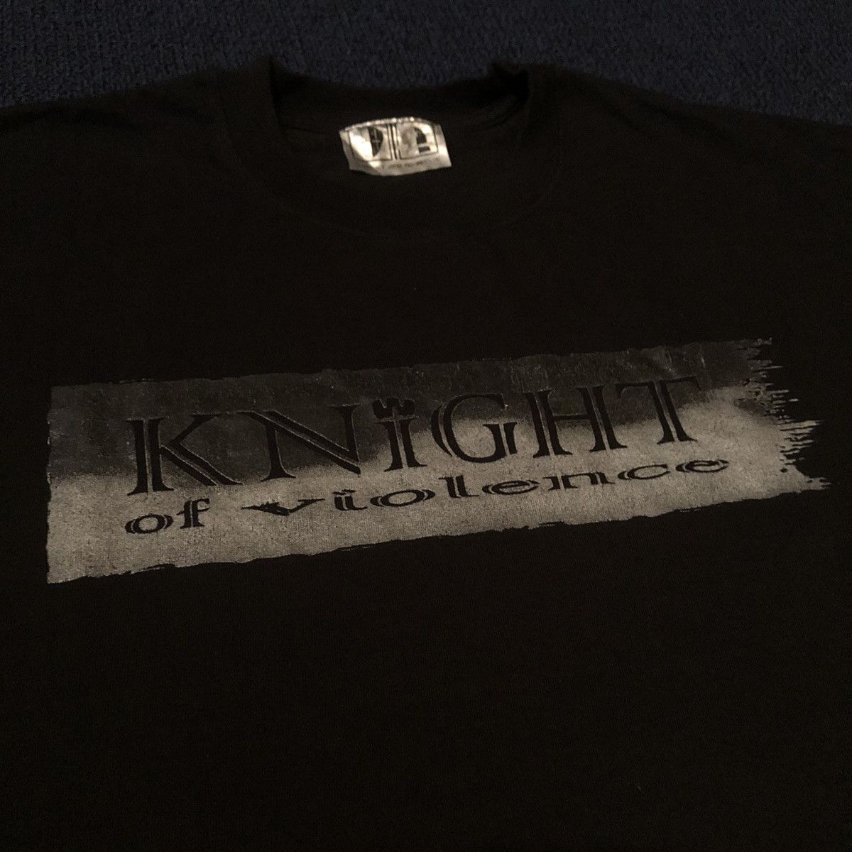 Japanese Brand Vintage NJPW New Japan Pro Wrestling Knight of Violence Tee Size US XL / EU 56 / 4 - 3 Thumbnail