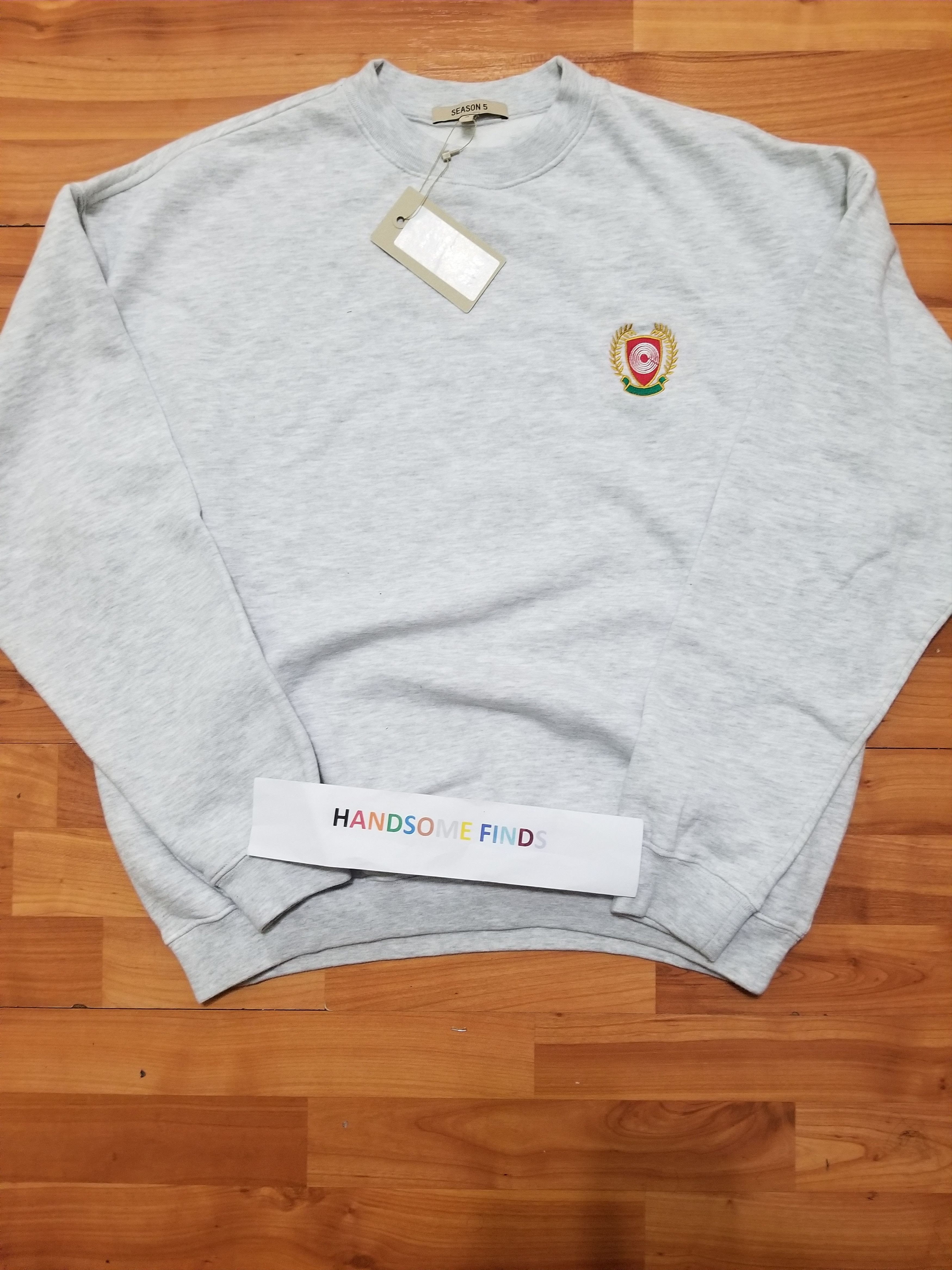 adidas gazelle silver green womens Yeezy Season 5 Calabasas Sweatshirt  Justin Reed