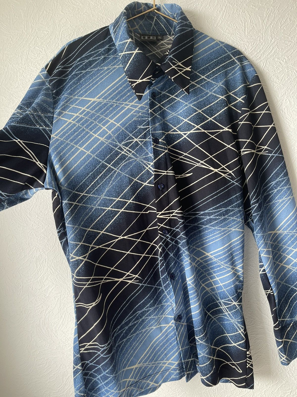 Vintage Vintage 90’s Design Button-up Shirt Size US XL / EU 56 / 4 - 3 Thumbnail