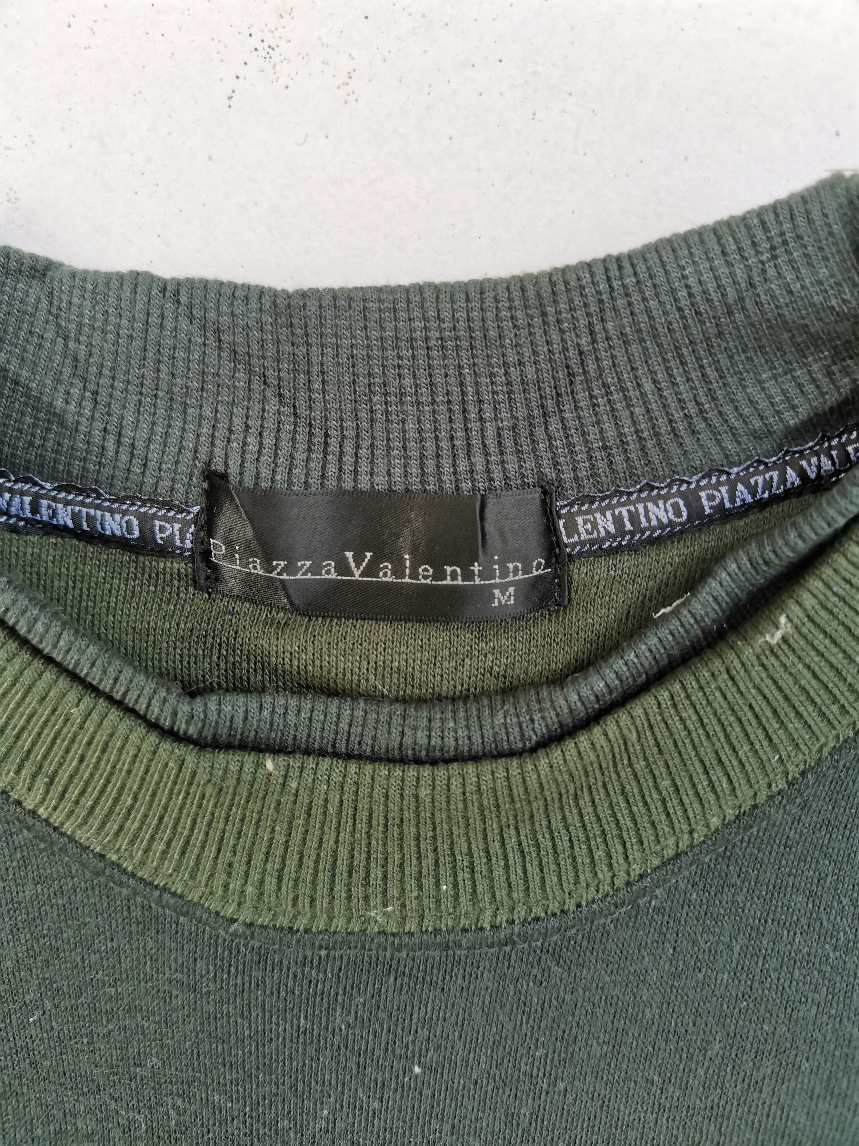 Vintage Vintage Piazza Valentino Big Logo Sweatshirts Size US M / EU 48-50 / 2 - 3 Thumbnail