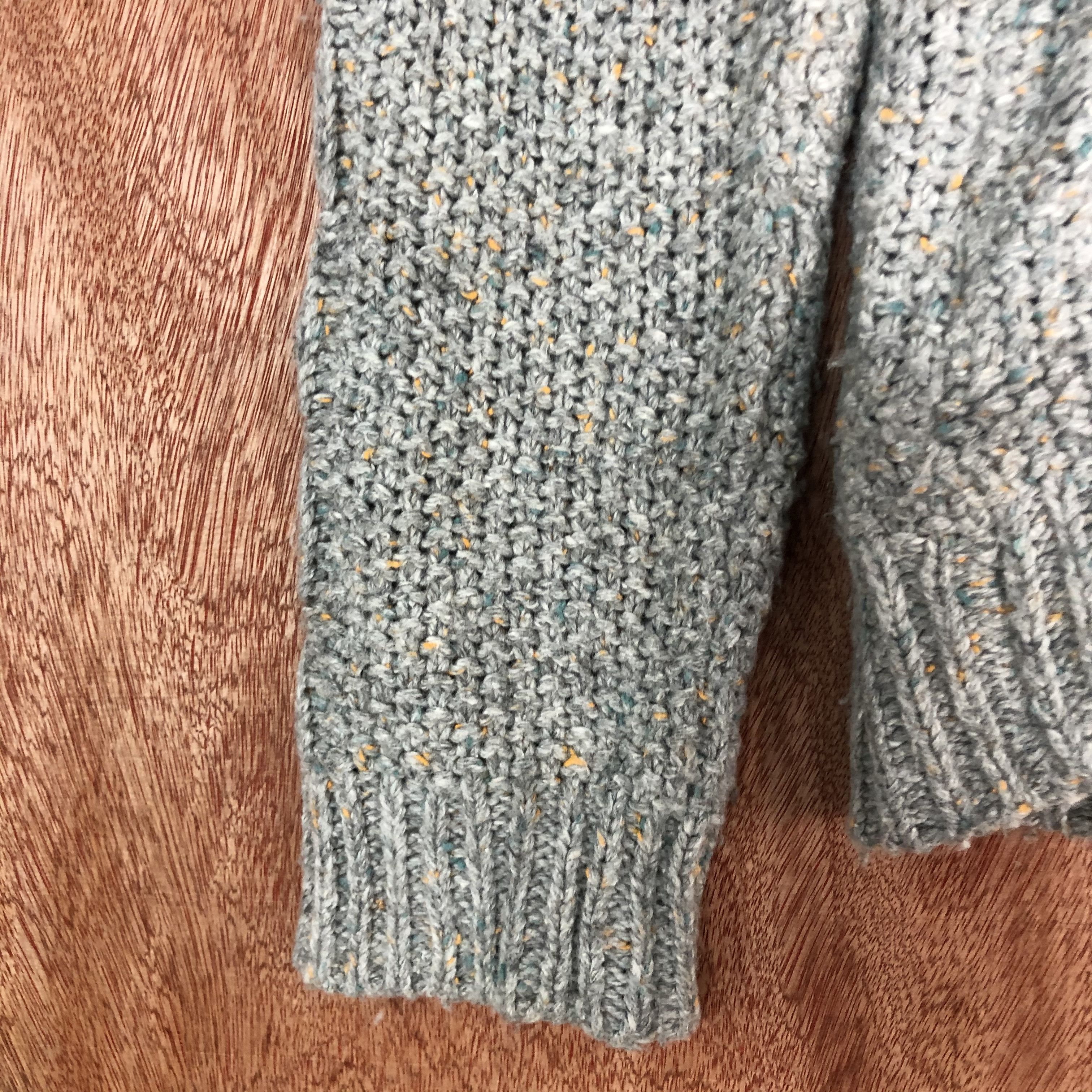 Homespun Knitwear Leciel Grey Shag Shaggy Knitwear #c550 Size US M / EU 48-50 / 2 - 15 Thumbnail