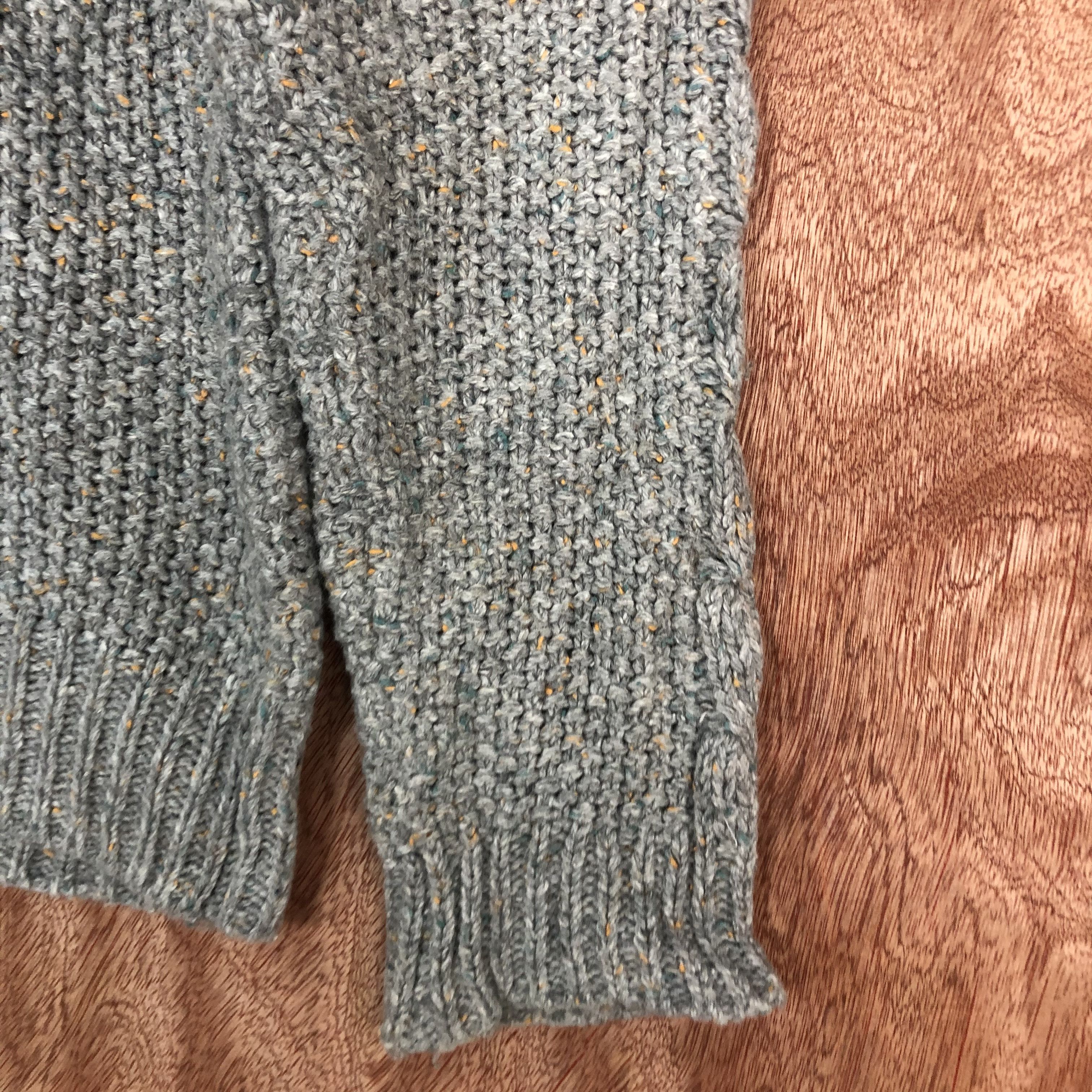Homespun Knitwear Leciel Grey Shag Shaggy Knitwear #c550 Size US M / EU 48-50 / 2 - 13 Thumbnail