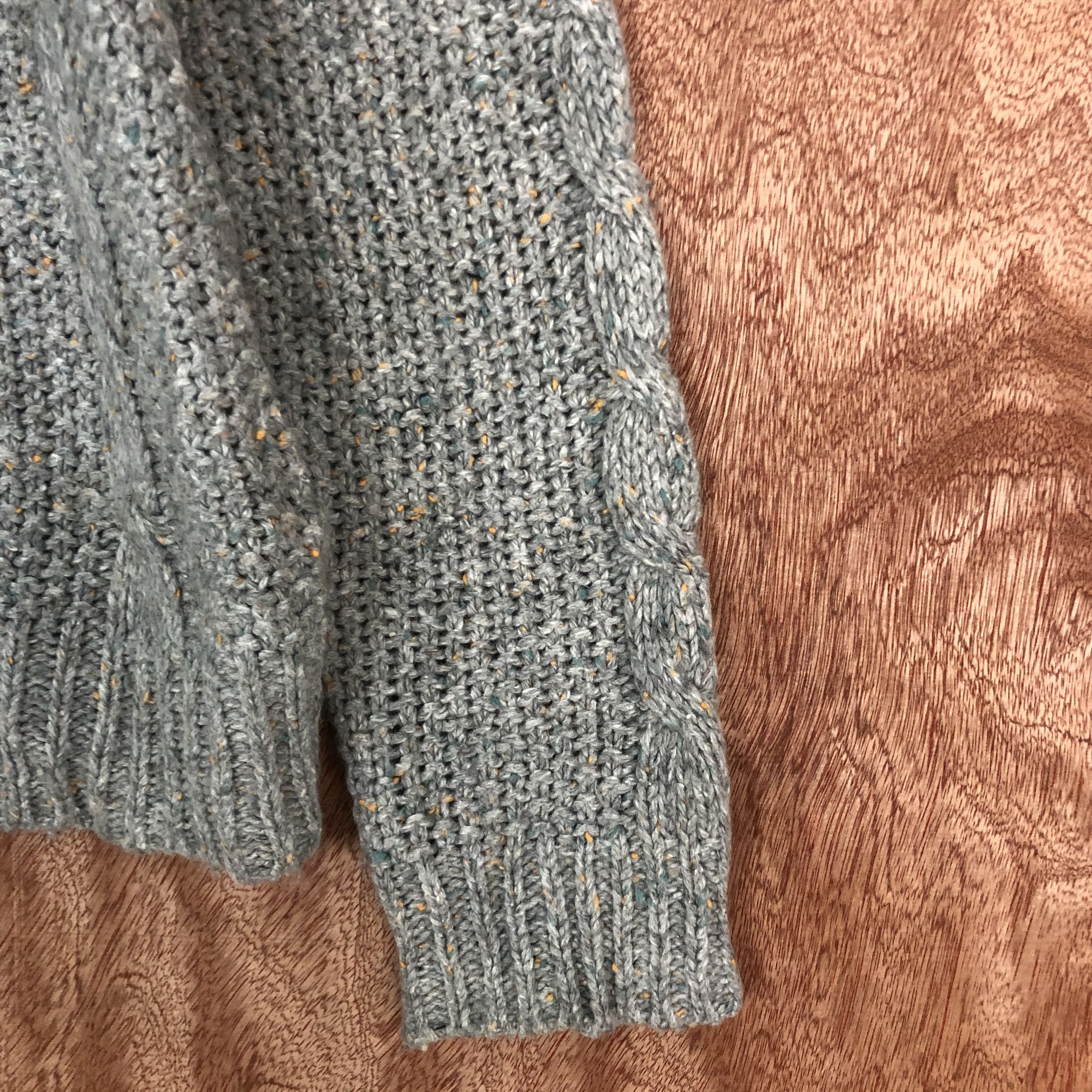 Homespun Knitwear Leciel Grey Shag Shaggy Knitwear #c550 Size US M / EU 48-50 / 2 - 4 Thumbnail