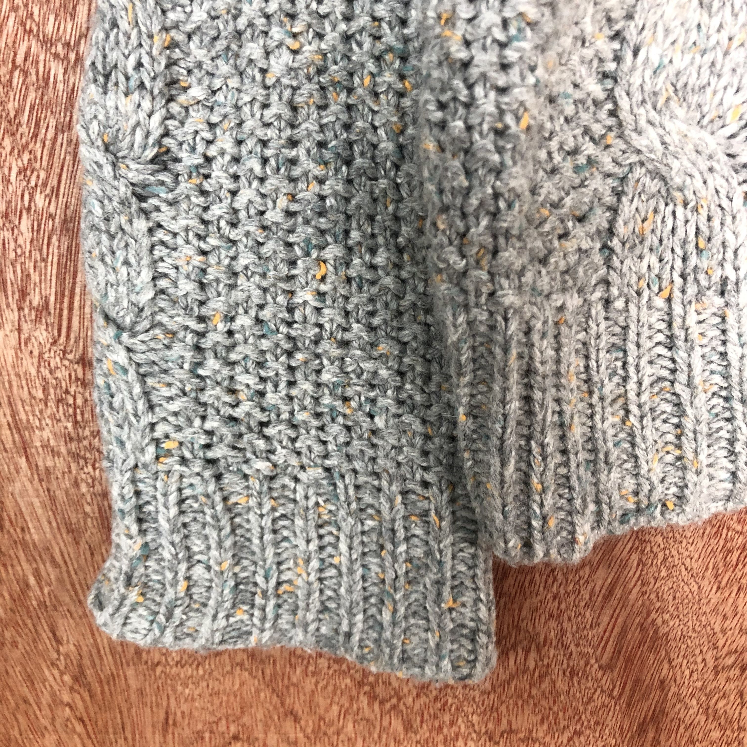 Homespun Knitwear Leciel Grey Shag Shaggy Knitwear #c550 Size US M / EU 48-50 / 2 - 8 Thumbnail