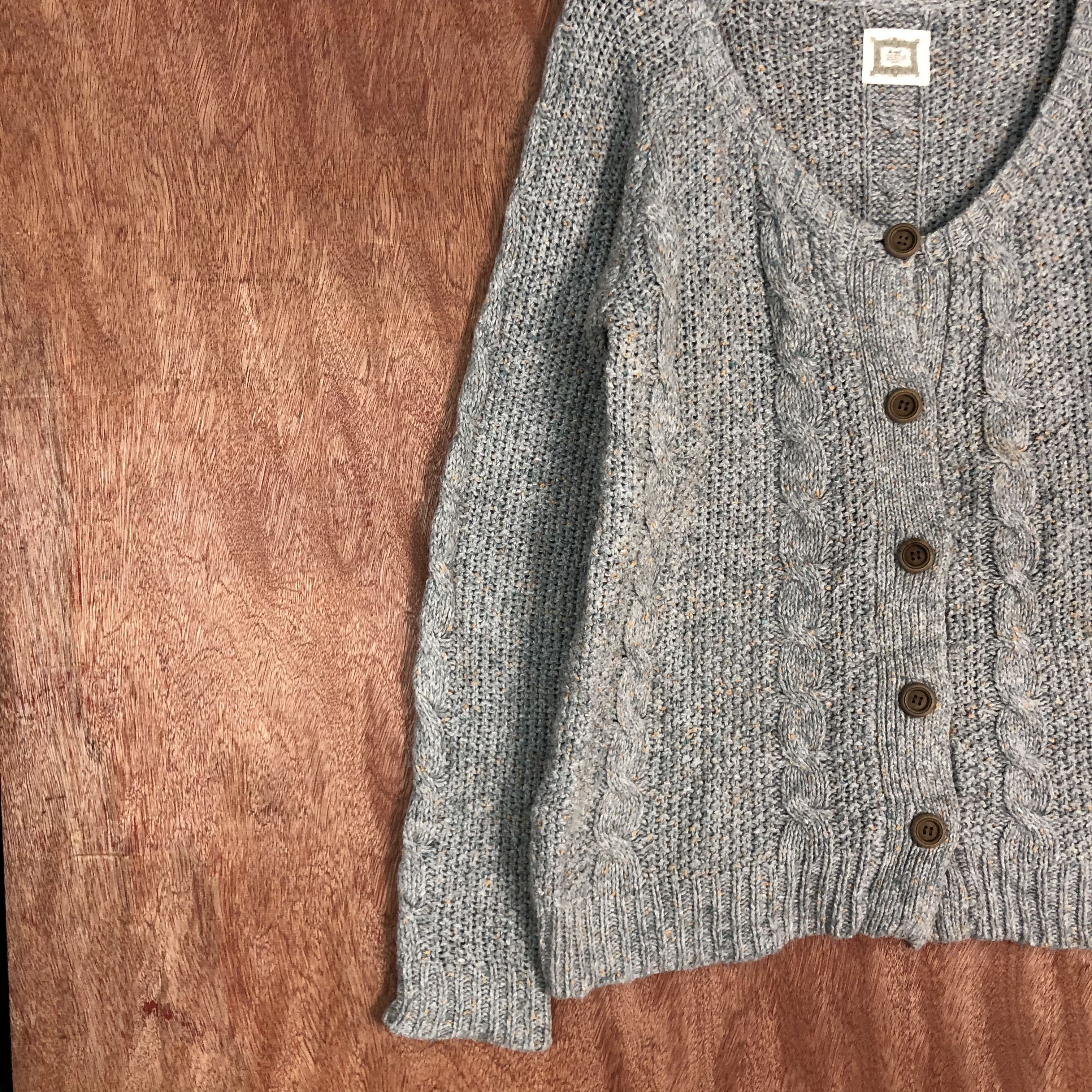 Homespun Knitwear Leciel Grey Shag Shaggy Knitwear #c550 Size US M / EU 48-50 / 2 - 6 Thumbnail