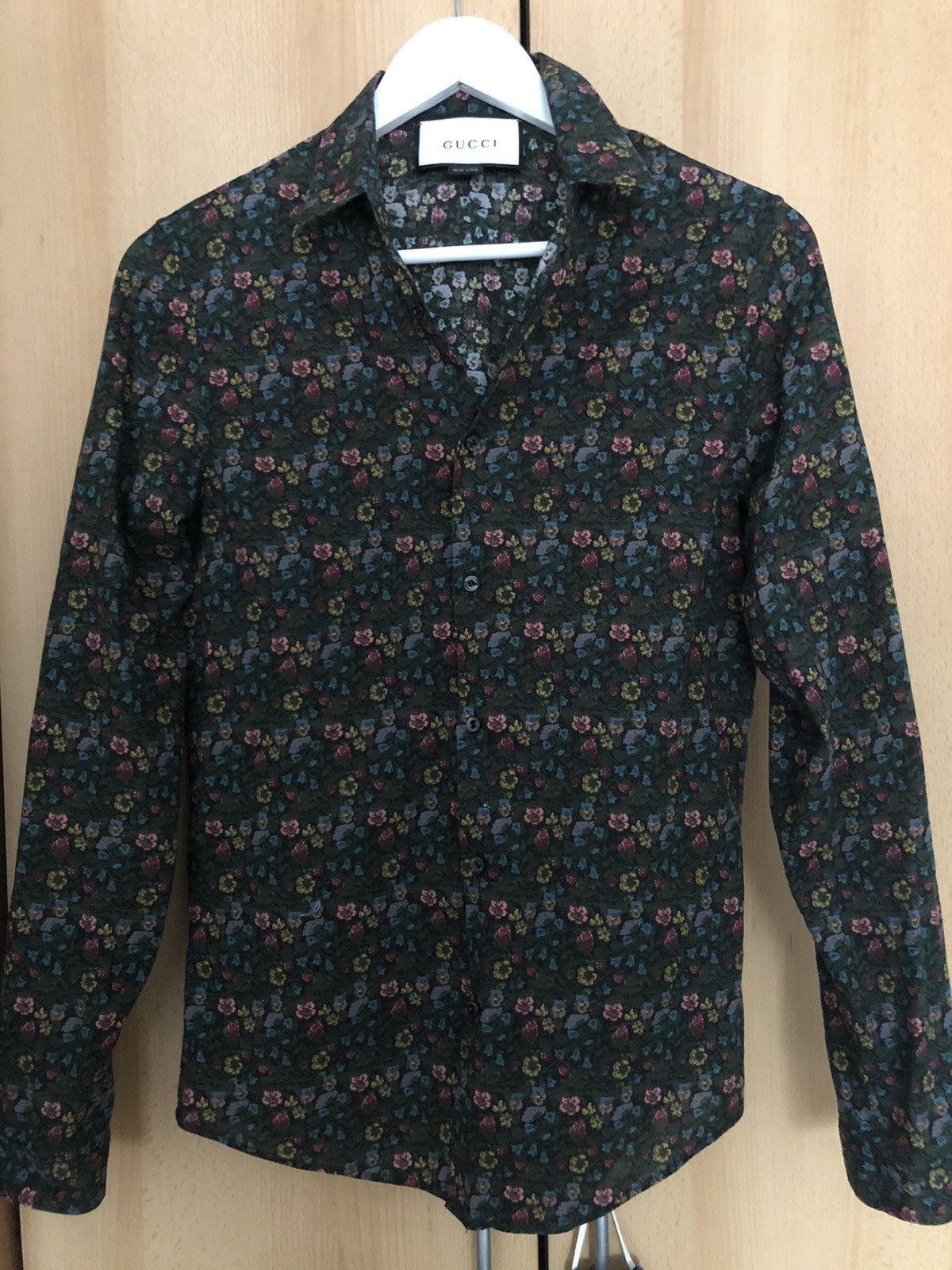 Gucci WORN BY A$AP Rocky - Gucci Floral Button Up Size US S / EU 44-46 / 1 - 2 Thumbnail