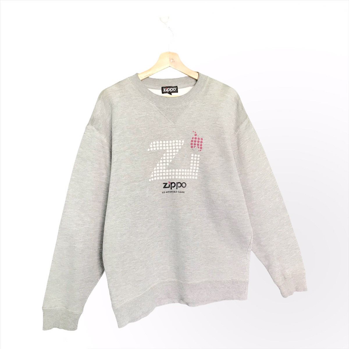 Vintage × Zippo Vintage 90s Zippo An American Classic Crewneck Sweatshirt L Size US L / EU 52-54 / 3 - 2 Thumbnail