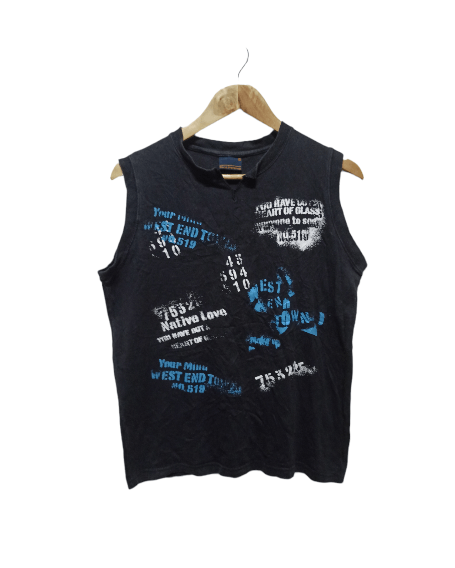 Japanese Brand First Parking Sleeveless by AveraHibi Size US M / EU 48-50 / 2 - 1 Thumbnail