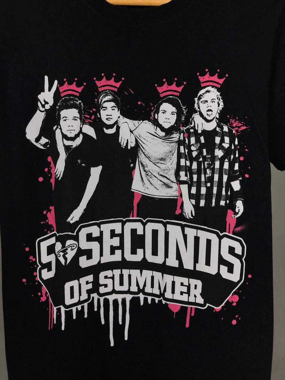Band Tees × Vintage 5 seconds of summer vintage rock band tour tee Size US M / EU 48-50 / 2 - 3 Thumbnail