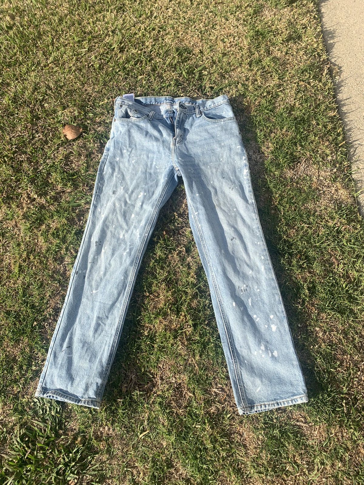 Levi's Levi’s 541 Paint Splatter Jeans Size US 30 / EU 46 - 1 Thumbnail