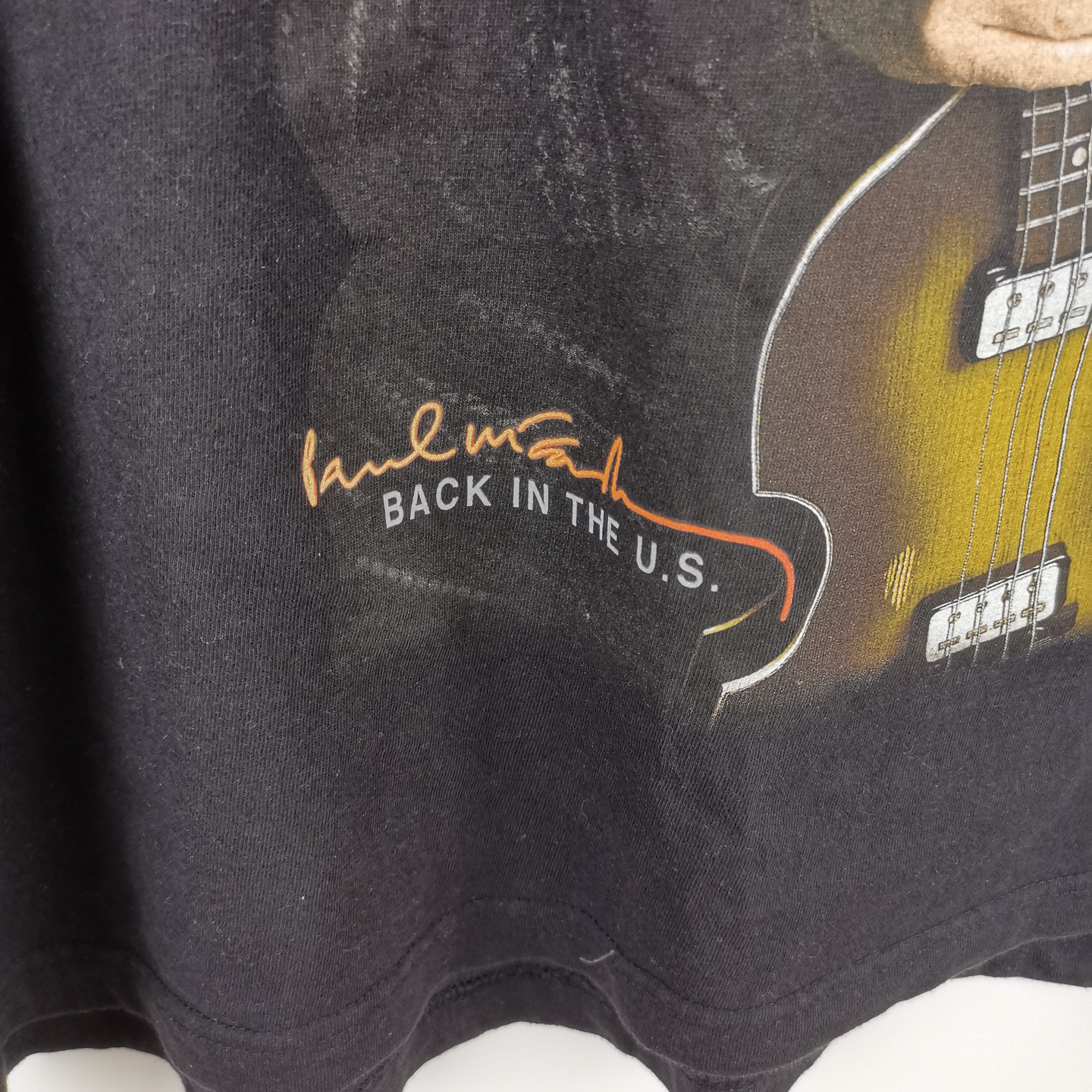 Band Tees Vintage Paul McCartney 2002 Back in the U. S. A. TOUR Size US XL / EU 56 / 4 - 6 Thumbnail