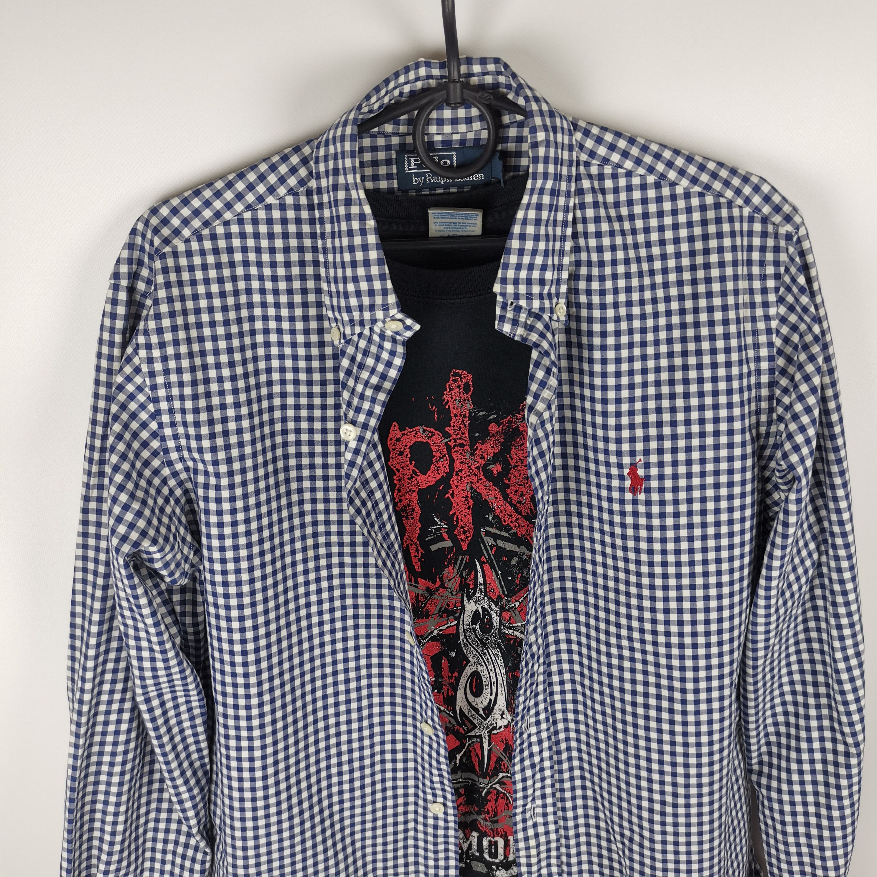 Polo Ralph Lauren Polo Ralph Lauren custom fit plaid shirt Size US S / EU 44-46 / 1 - 4 Thumbnail