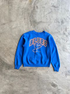 Vintage St Louis Blues Hockey NHL Sweatshirt XL 