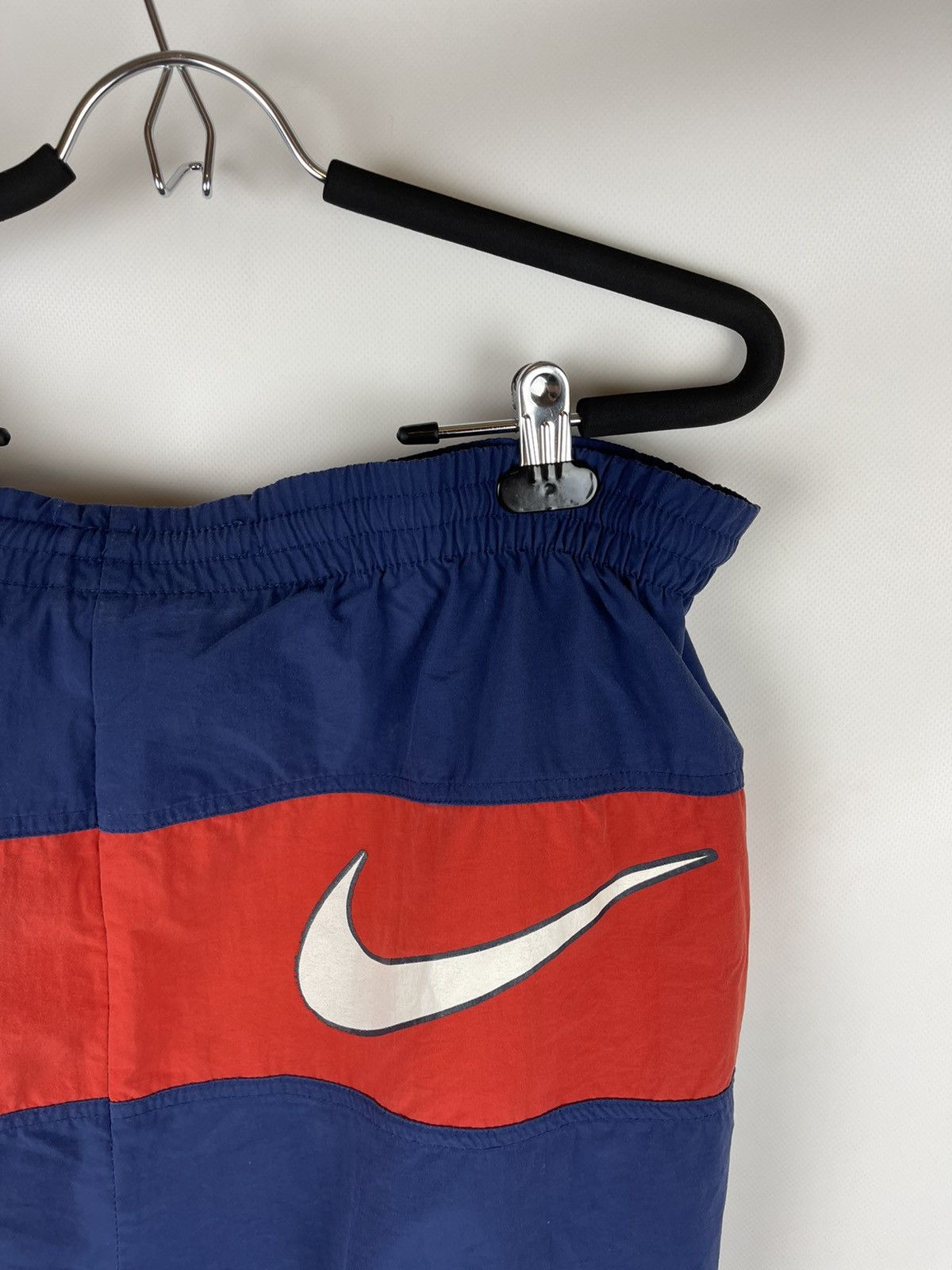 Nike Nike Vintage 90s big swoosh double logo casual shorts Size US 36 / EU 52 - 7 Thumbnail