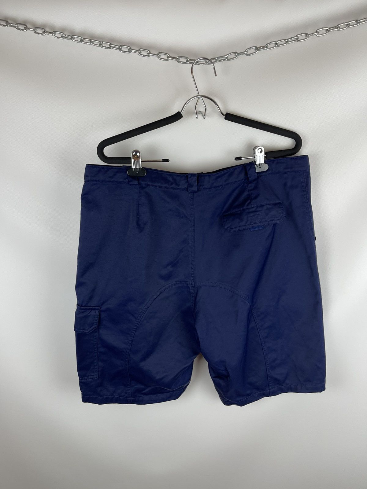 Vintage Adidas vintage 90s pocket 3 stripes cargo shorts Size US 35 - 2 Thumbnail