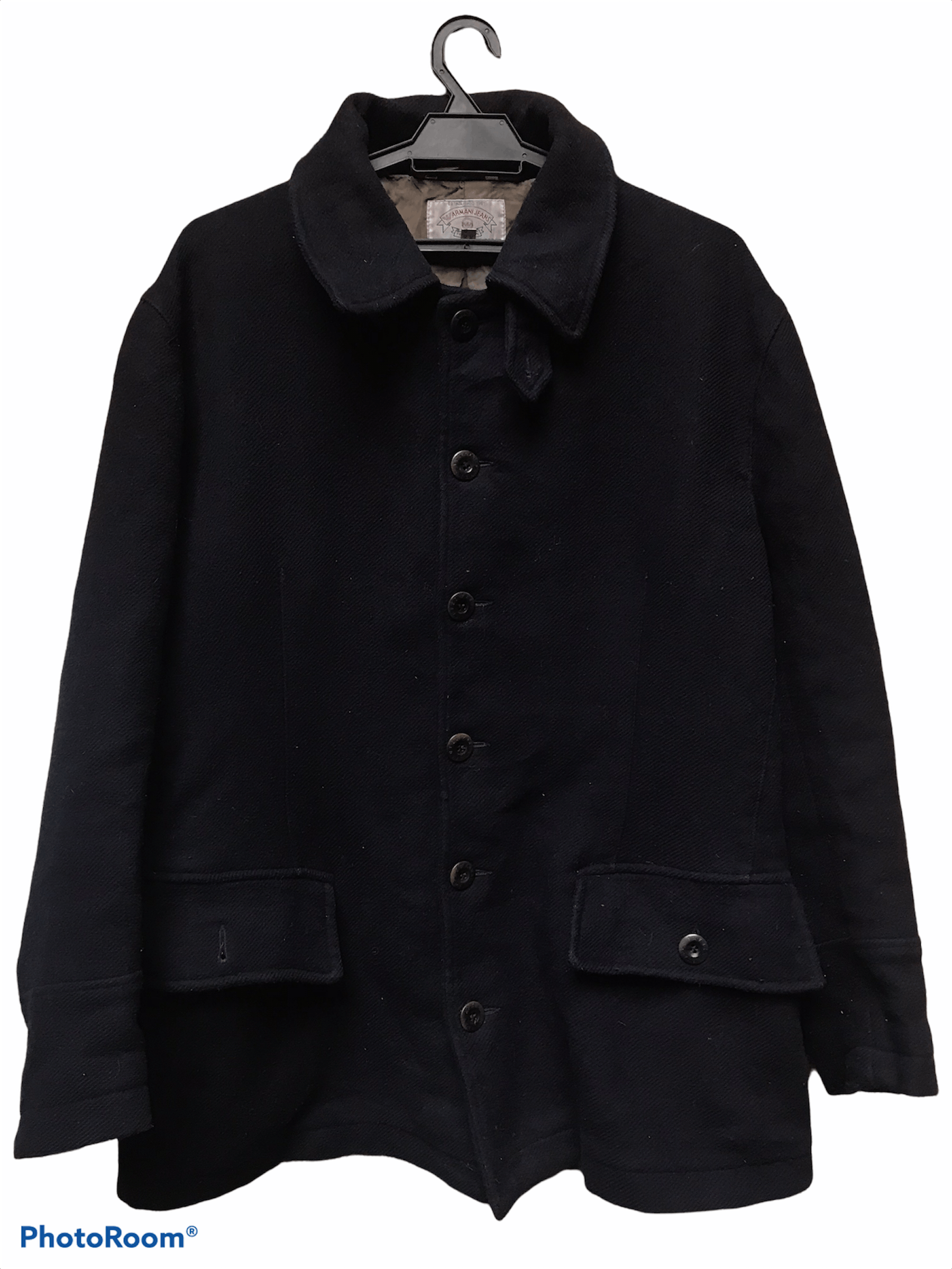 90s～ARMANI JEANS Wool Jacket\