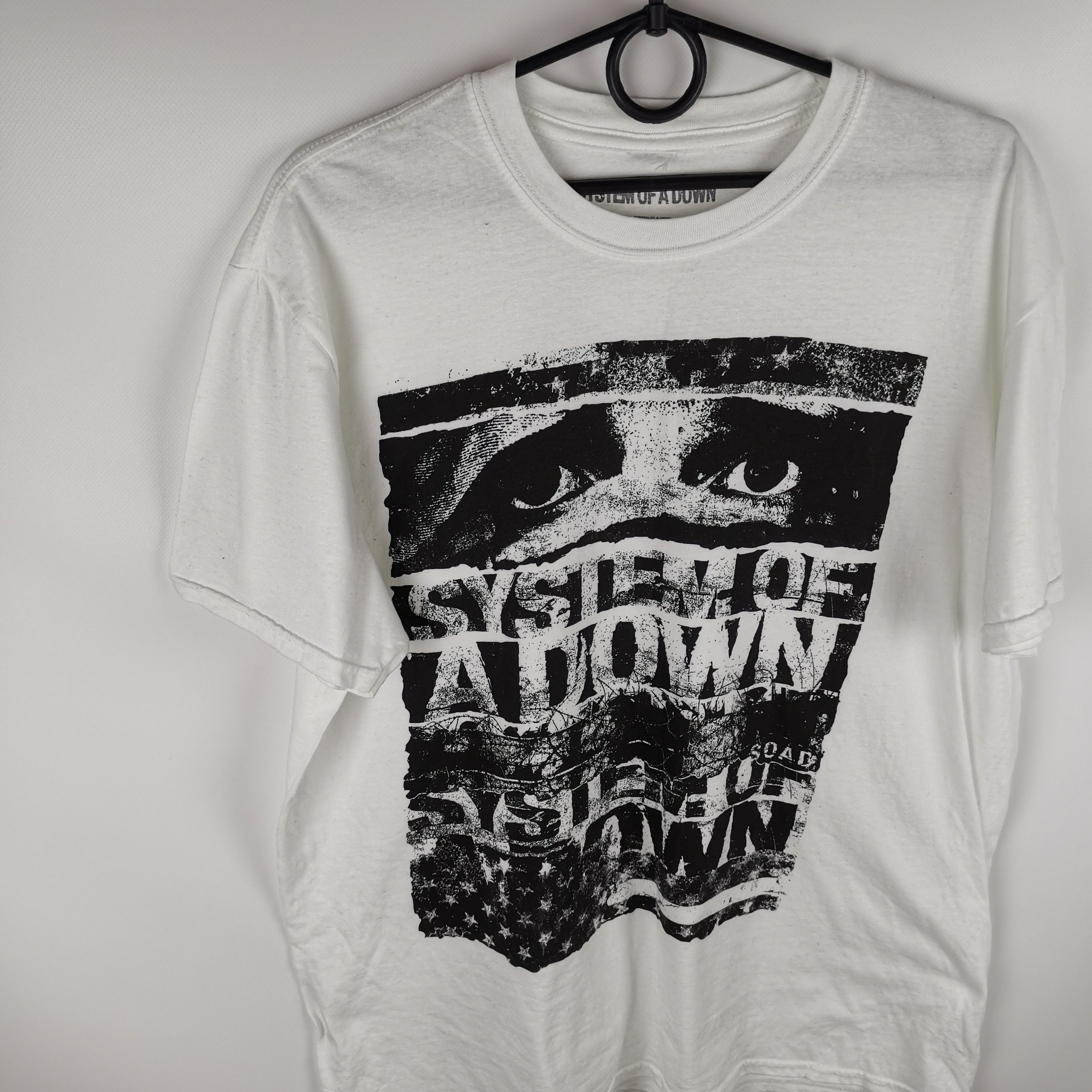 Band Tees System of a down 2016 white band tee shirt Size US XL / EU 56 / 4 - 1 Thumbnail