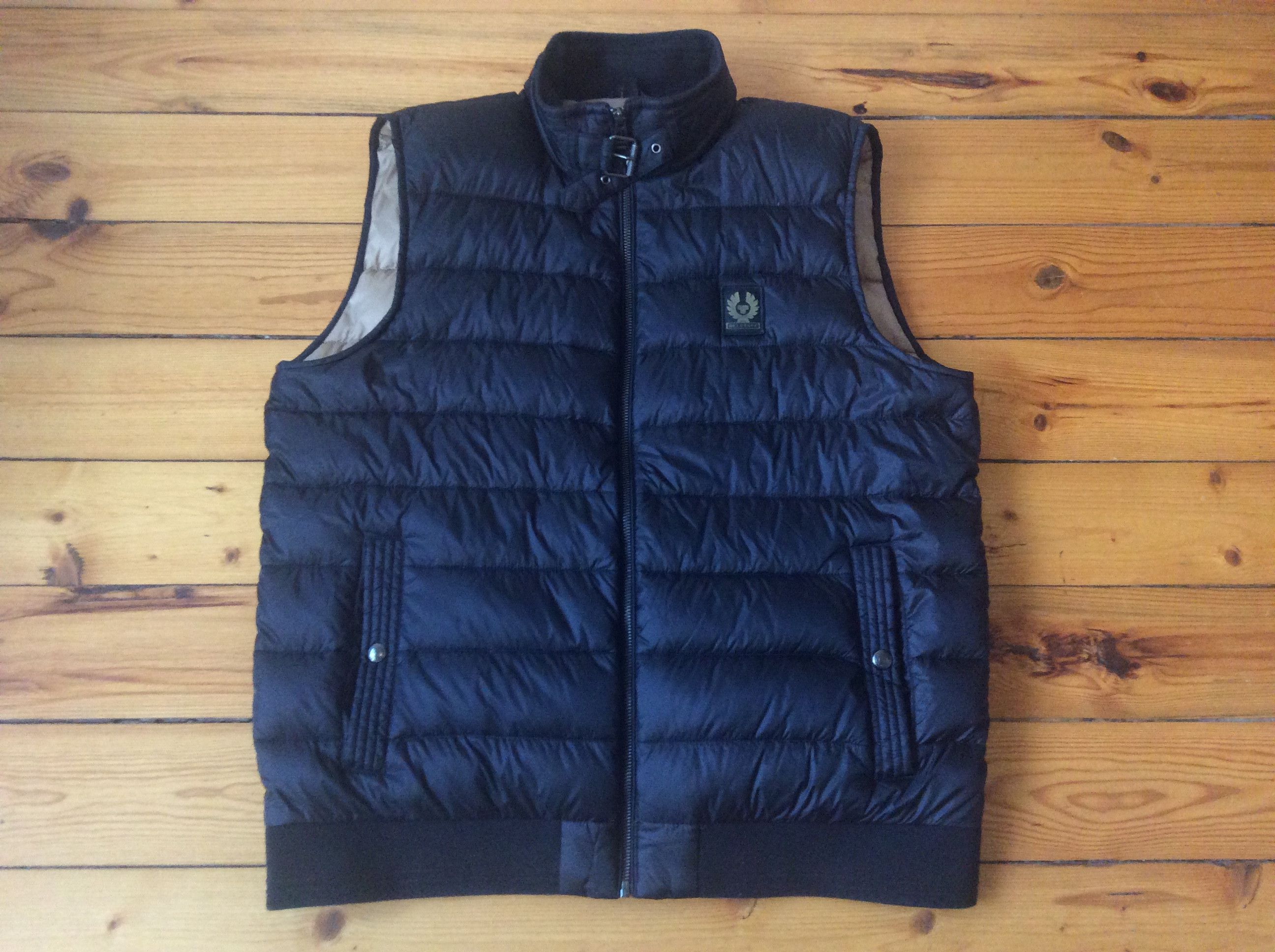 Belstaff Belstaff Down Gilet 'Circuit' Black Vest | Grailed