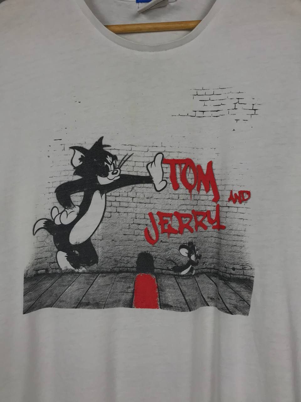 Vintage Tom & Jerry vintage movie cult tee Size US L / EU 52-54 / 3 - 3 Thumbnail