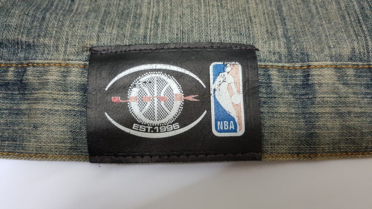NBA Vintage NBA Teams Embroidered Denim Jacket, 2XL. Size US XXL / EU 58 / 5 - 8 Thumbnail