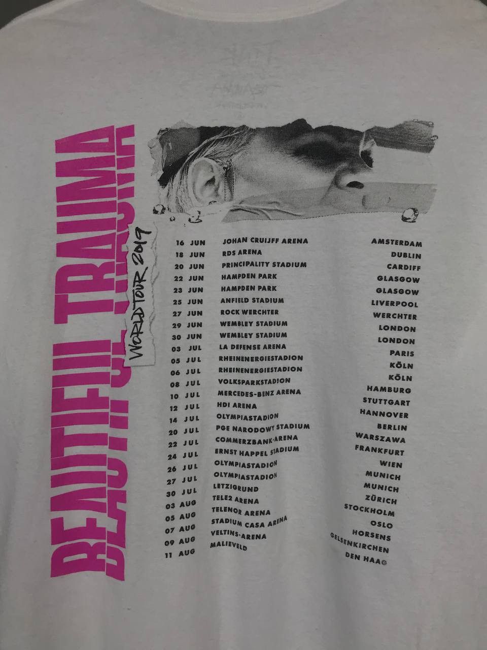 Band Tees × Pink Pink pop star of Hollywood band tour tee Size US XL / EU 56 / 4 - 7 Thumbnail